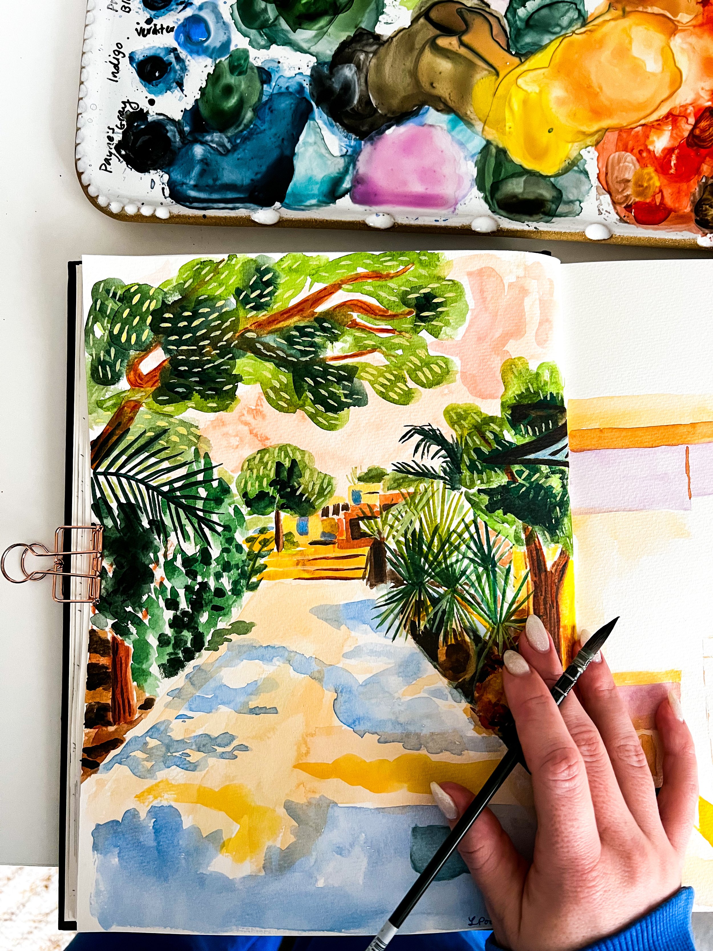 Watercolor Sketchbook Journal Painting Online Course