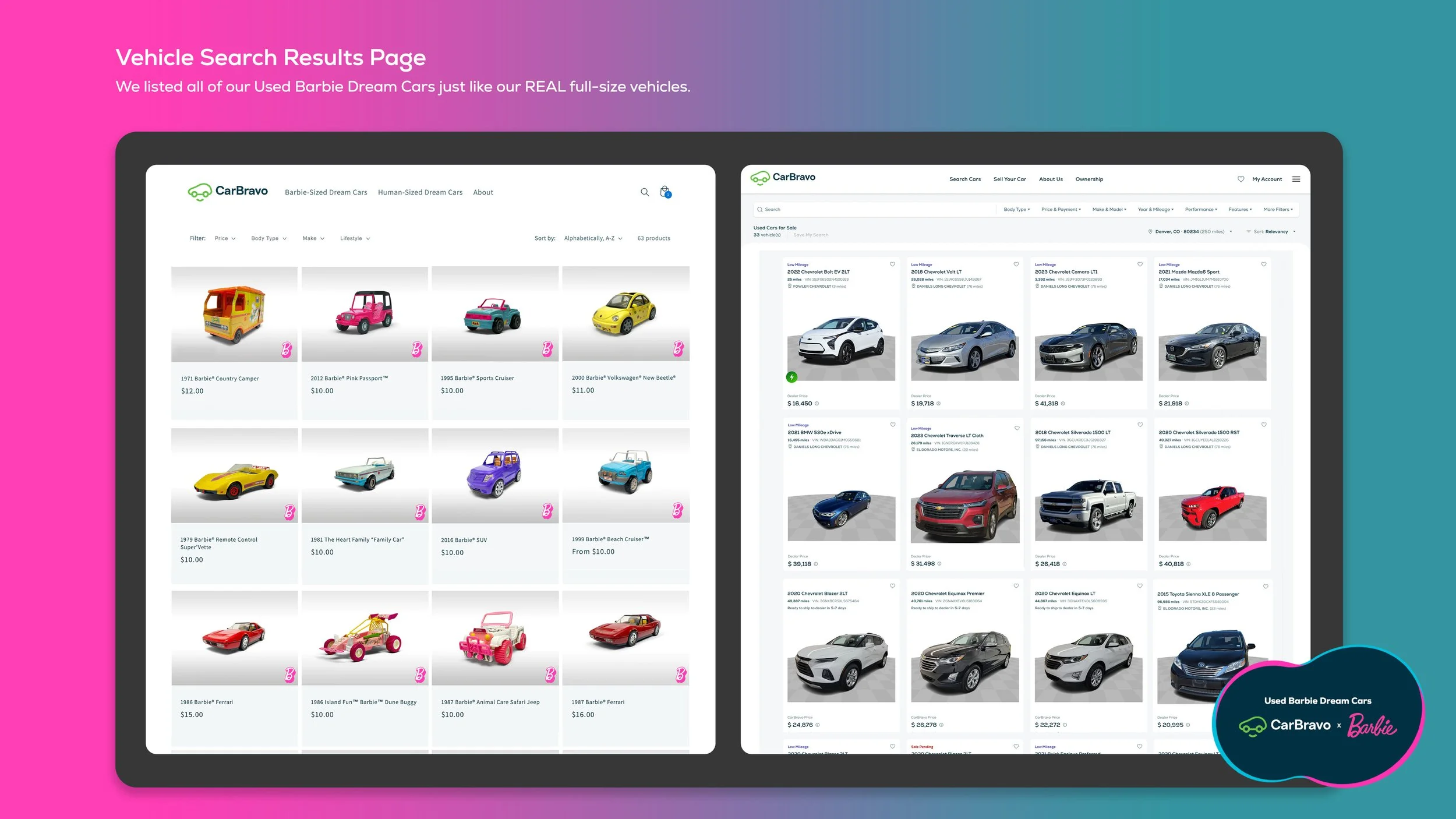 Used Barbie Dream Cars_CarBravo x Barbie_Search Results.jpg