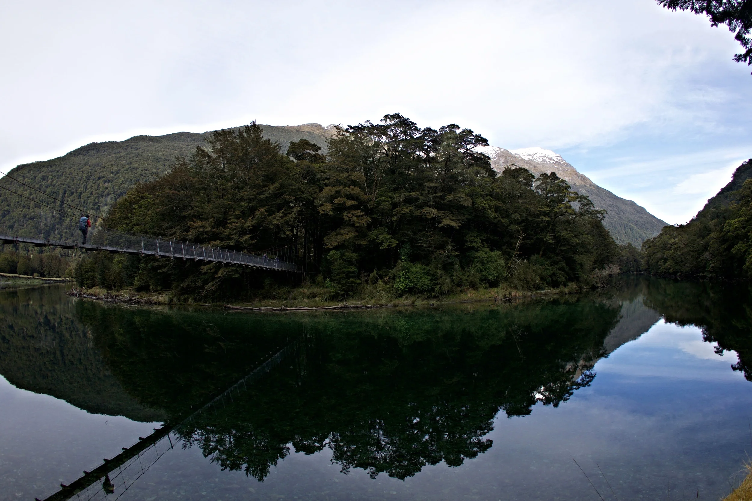 THE MILFORD TRACK - DAYS 1/2 - TE ANAU DOWNS TO POMPOLONA LODGE