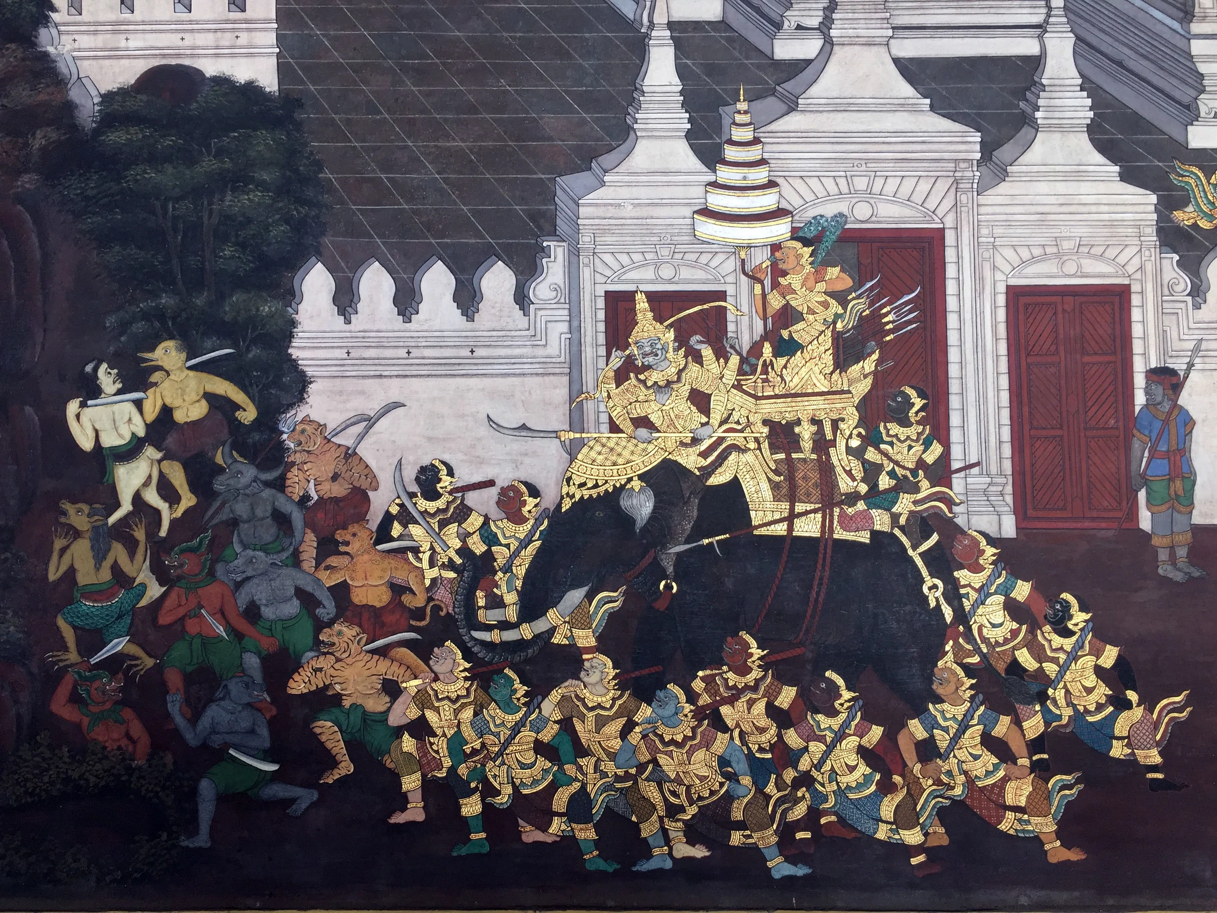 THE GRAND PALACE AND WAT PHO