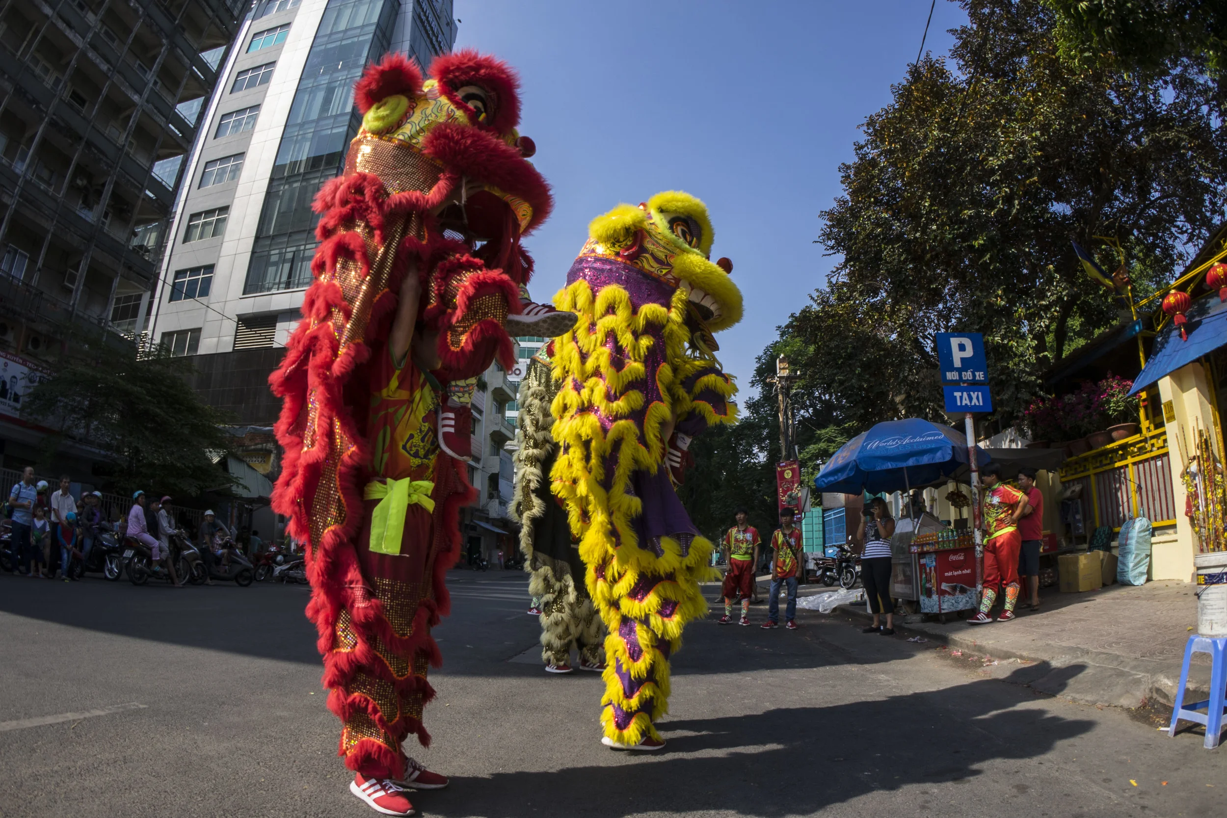 HO CHI MINH CITY JUST BEFORE TET