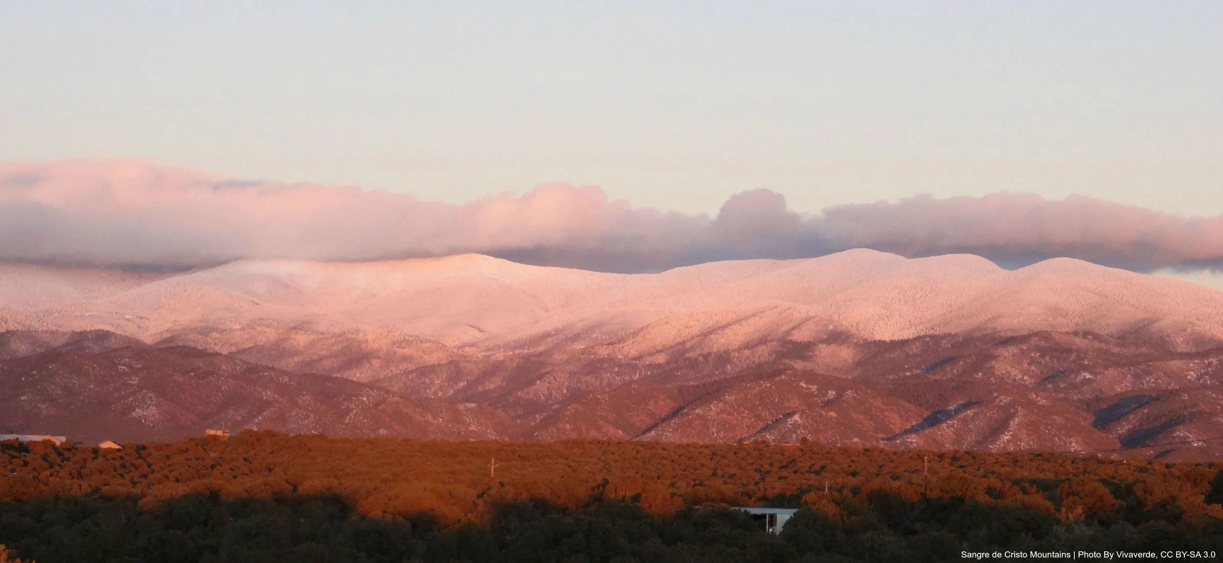 Sangre De Cristo Mountains | Photo By Vivaverde, CC By-SA 3.0