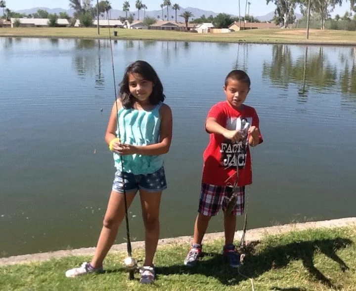 AZ Fishing Day with HECHO | Photo By Liz Archuleta