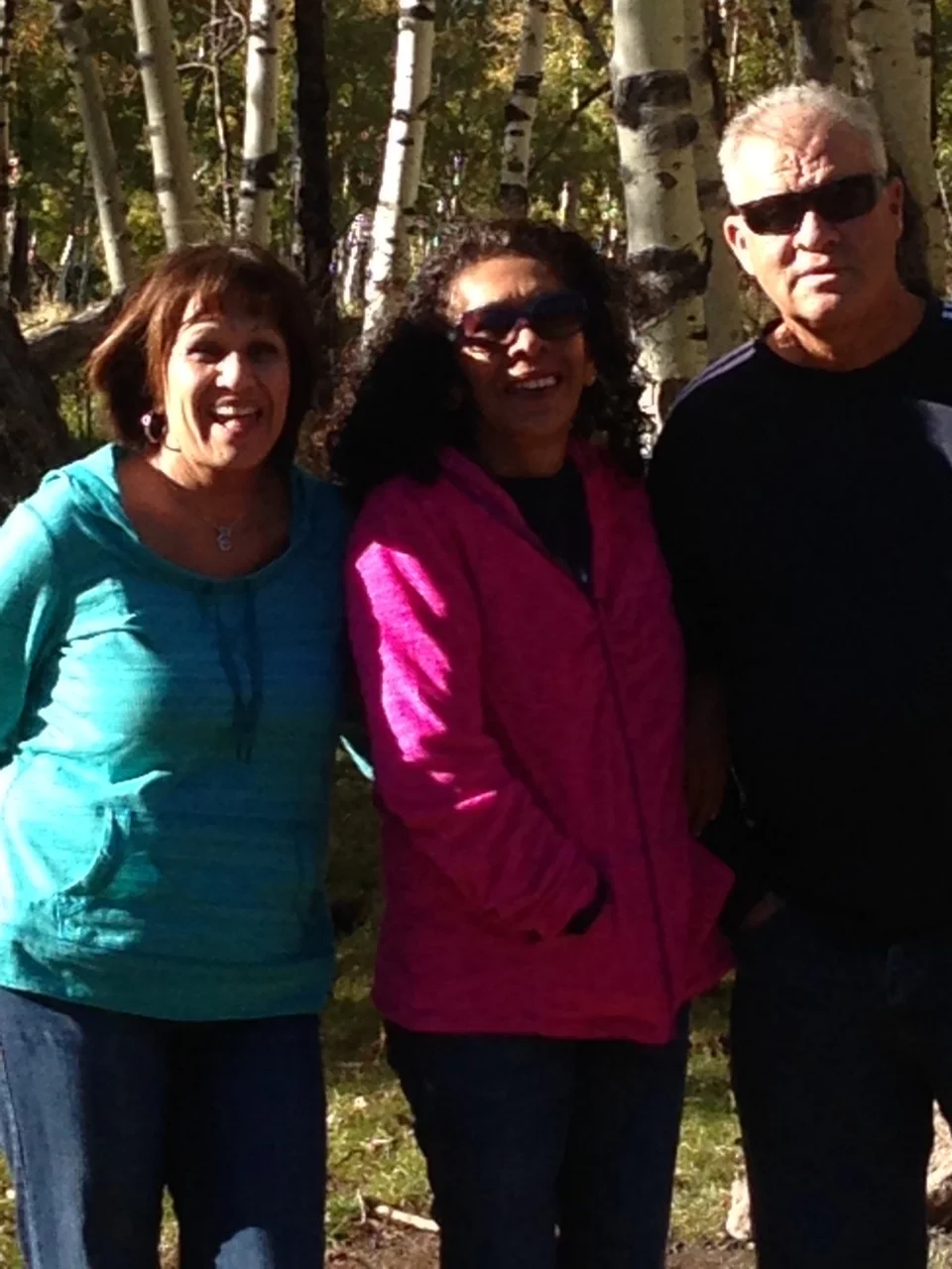 William Contreras' fiancé Janet with his sister Roseann Atherton and Roseann's husband David Atherton. Roseann and David are both avid hunters, campers and anglers. They camp every weekend.
Normal
0
false
false
false
EN-US
X-NONE
X-NONE
/* Style Definitions */
table.MsoNormalTable
{mso-style-name:"Table Normal";
mso-tstyle-rowband-size:0;
mso-tstyle-colband-size:0;
mso-style-noshow:yes;
mso-style-priority:99;
mso-style-parent:"";
mso-padding-alt:0in 5.4pt 0in 5.4pt;
mso-para-margin:0in;
mso-para-margin-bottom:.0001pt;
mso-pagination:widow-orphan;
font-size:11.0pt;
font-family:"Calibri",sans-serif;
mso-ascii-font-family:Calibri;
mso-ascii-theme-font:minor-latin;
mso-hansi-font-family:Calibri;
mso-hansi-theme-font:minor-latin;}
