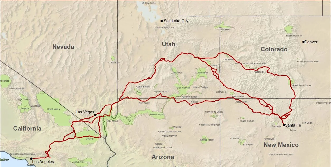 Old Spanish National Historic Trail, Courtesy of NPS