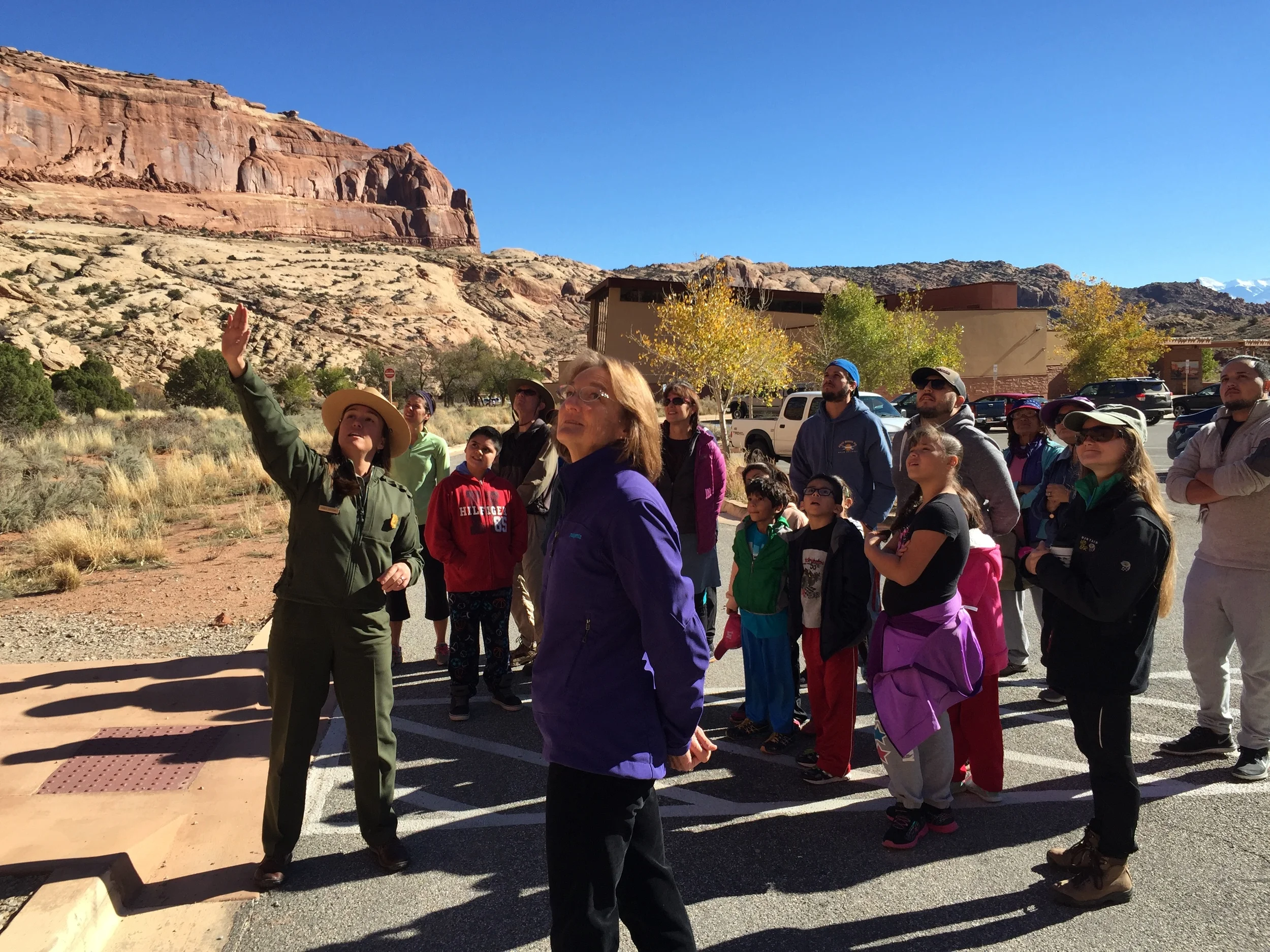 Learning about Hispanic heritage in arches national park, Utah