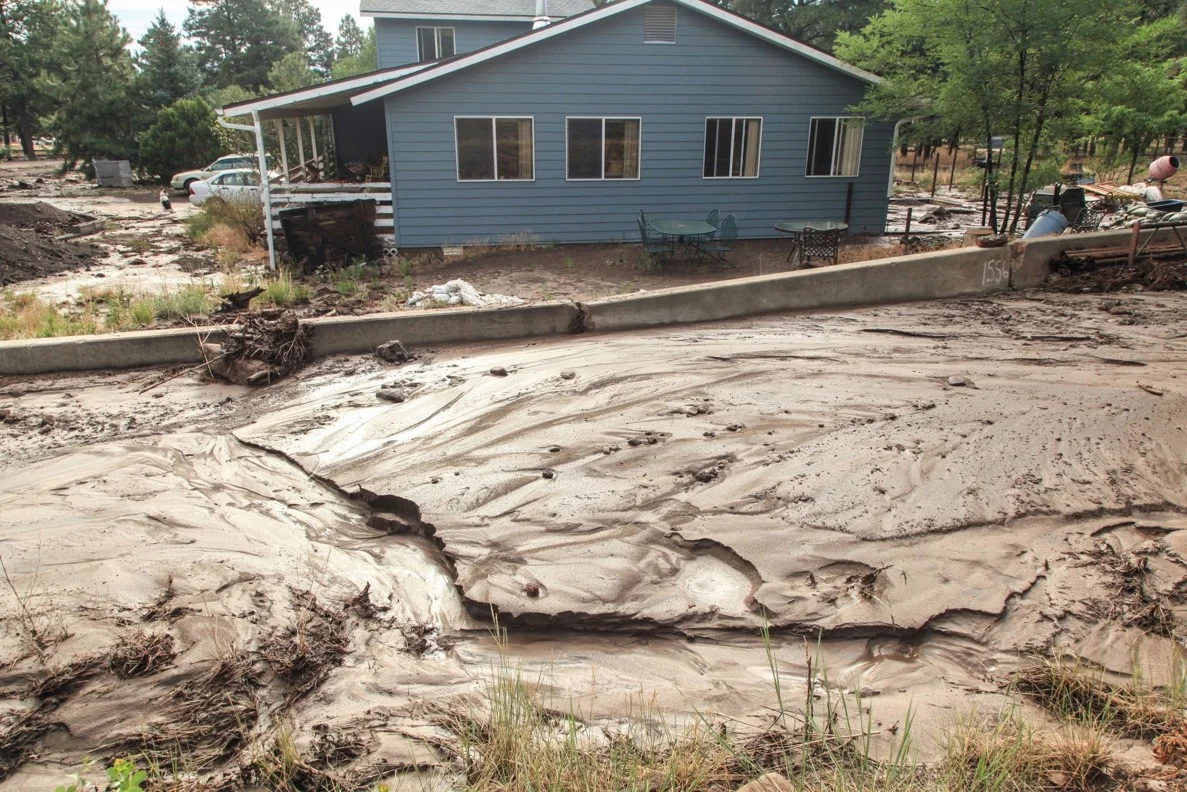 Paintbrush Corridor Flood Damaged House