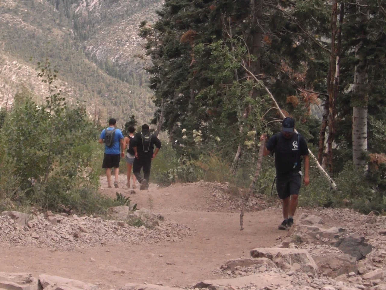 Hiking in Nevada's Cathedral Rock for Latino Conservation Week