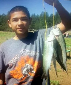 One of Sylvia’s 10 Grandkids