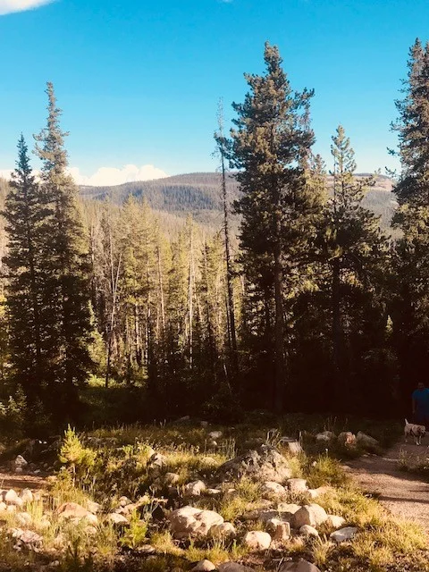 a view of the uintas