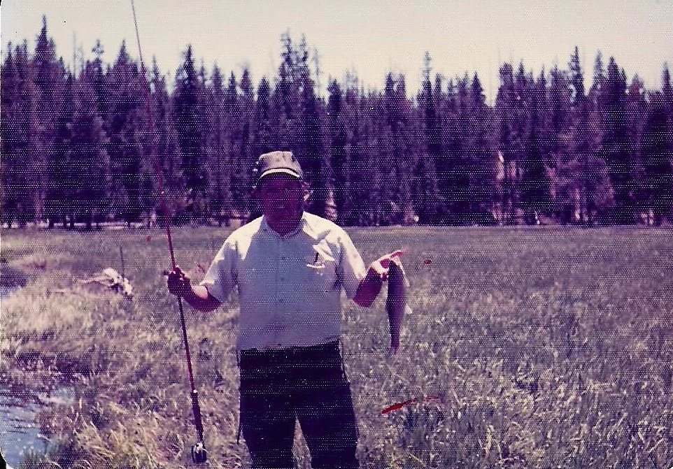 Janice Varela’s father out fishing