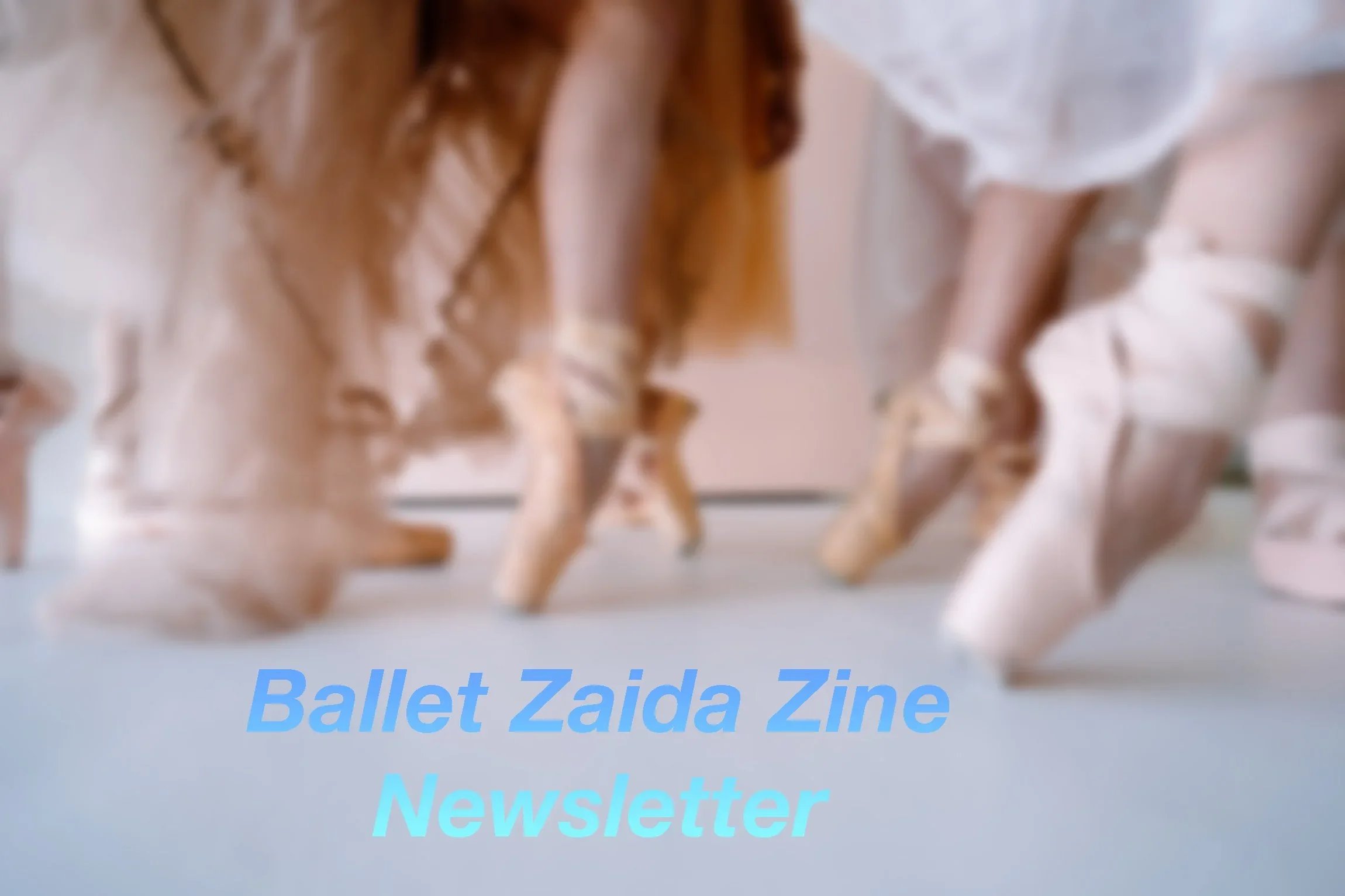 Ballet Zaida Zine Newsletter Sign Up
