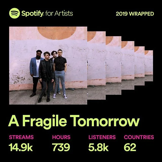 thanks for listening to us this year, friends. 2019 was full of huge life changes for all of us, some ups and downs, and a lot of regrouping. but we&rsquo;re going into 2020 working on a new record which we think you&rsquo;re going to love. thank you for all your years of support!