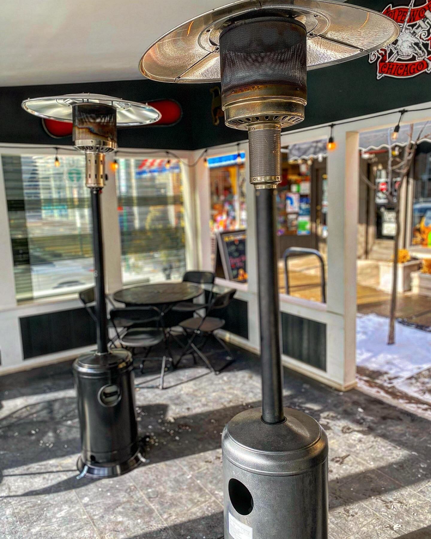 🔥The no chill zone is open - We were finally able to replace our broken heat lamp.🔥Visit the link in our bio to make a reservation &amp; please see your bartender for lamp use. Thanks for bearing with us, friends! 

Cheers! 🍻