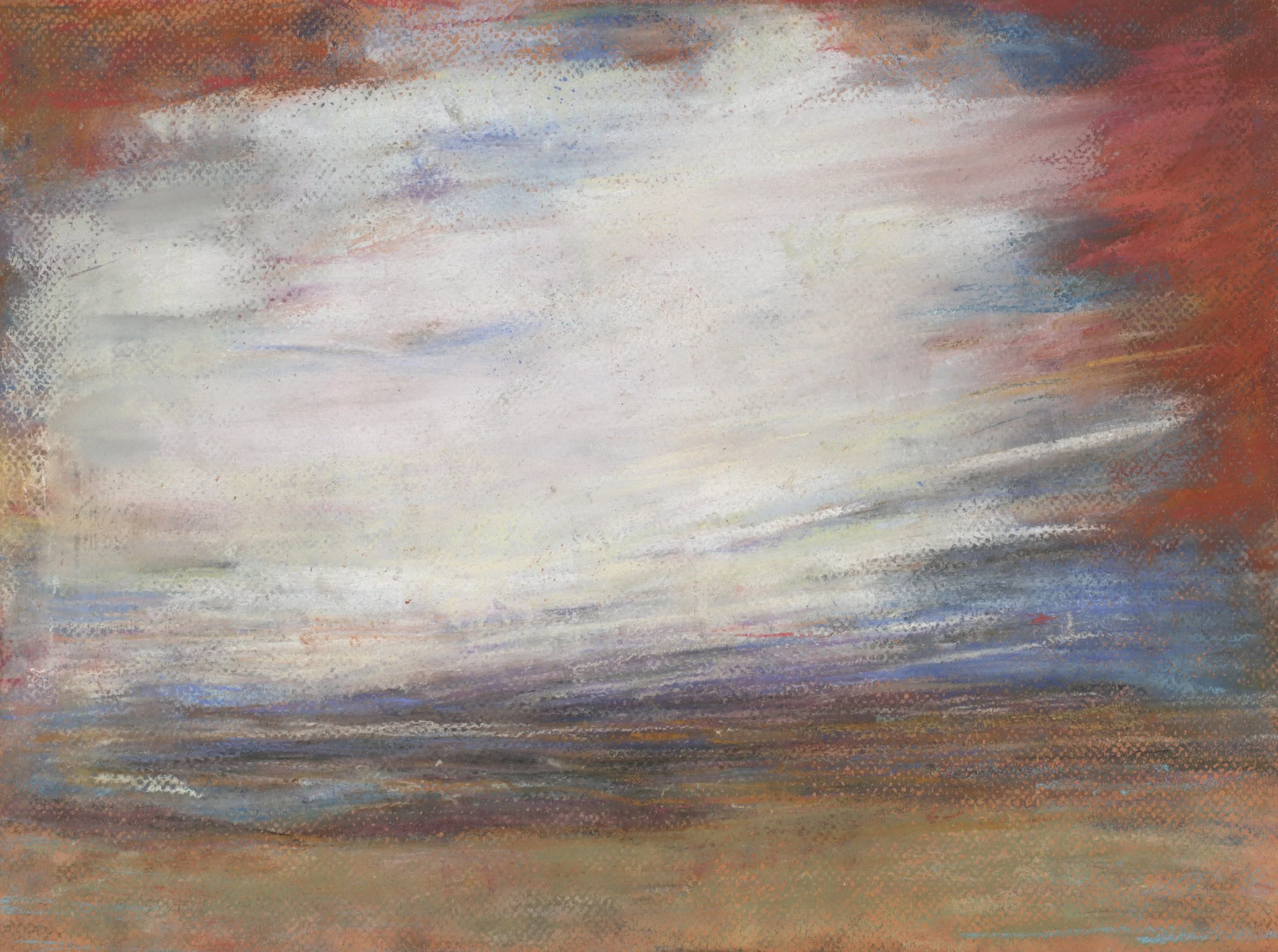 24-0246, 2024, Pastel on paper, 12" x 16"