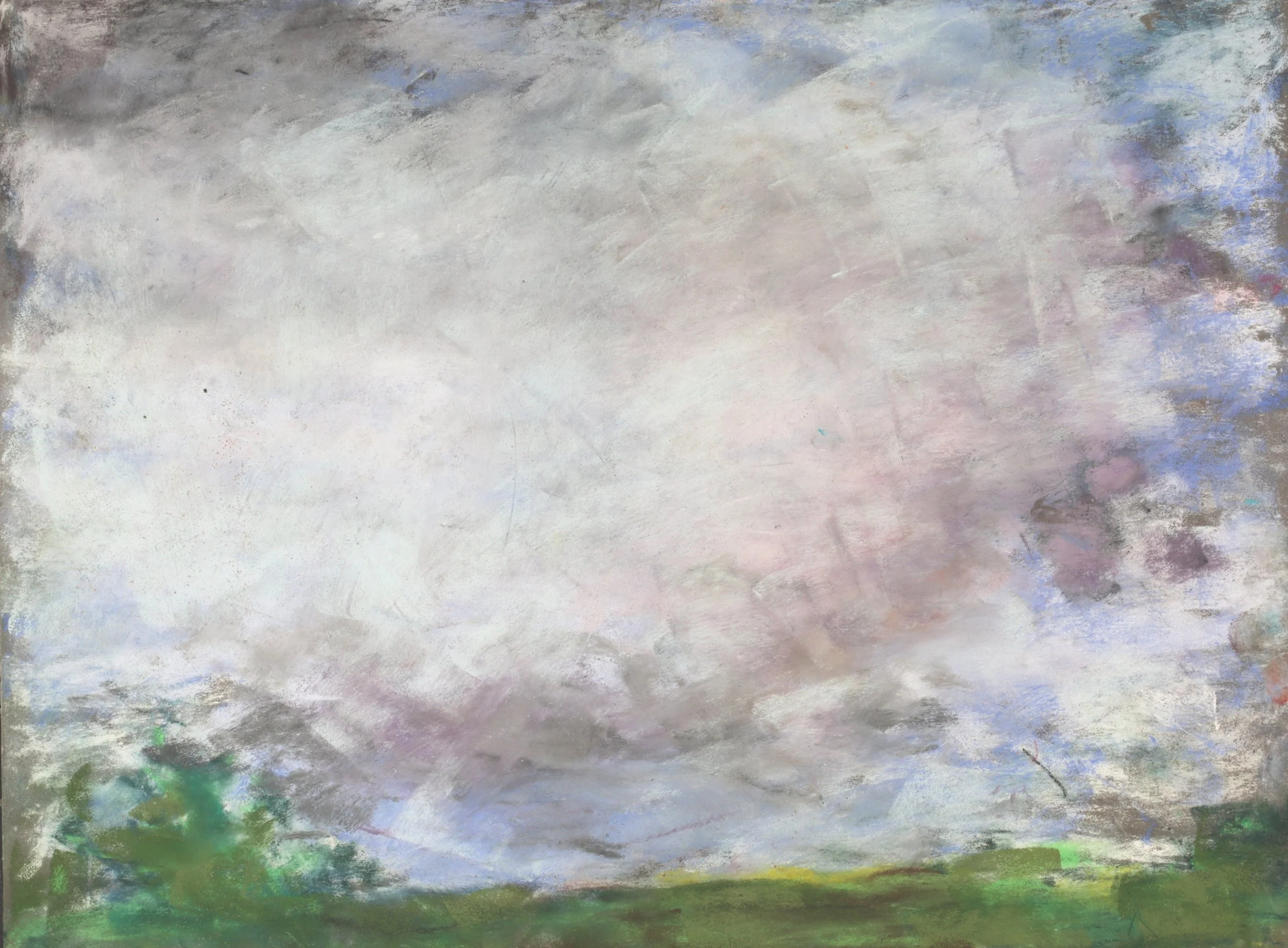 24-0208, 2024, Pastel on paper, 11 3/4" x 15 3/4"