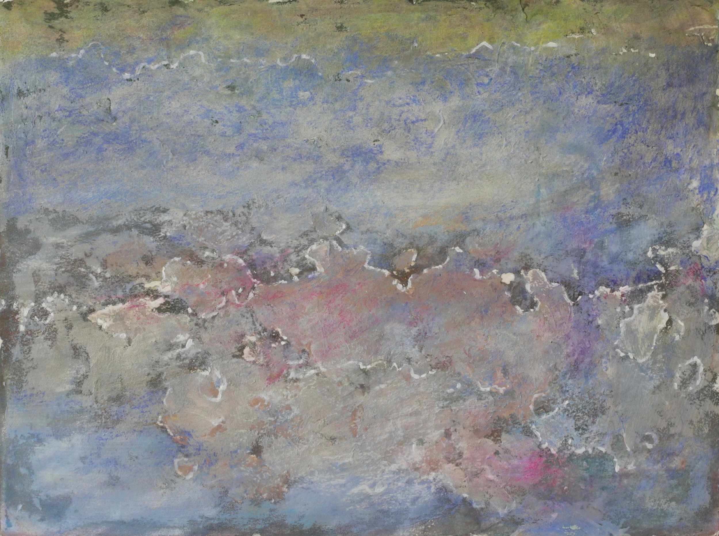 24-062, 2026, Acrylic on paper, 11 3/4" x 15"