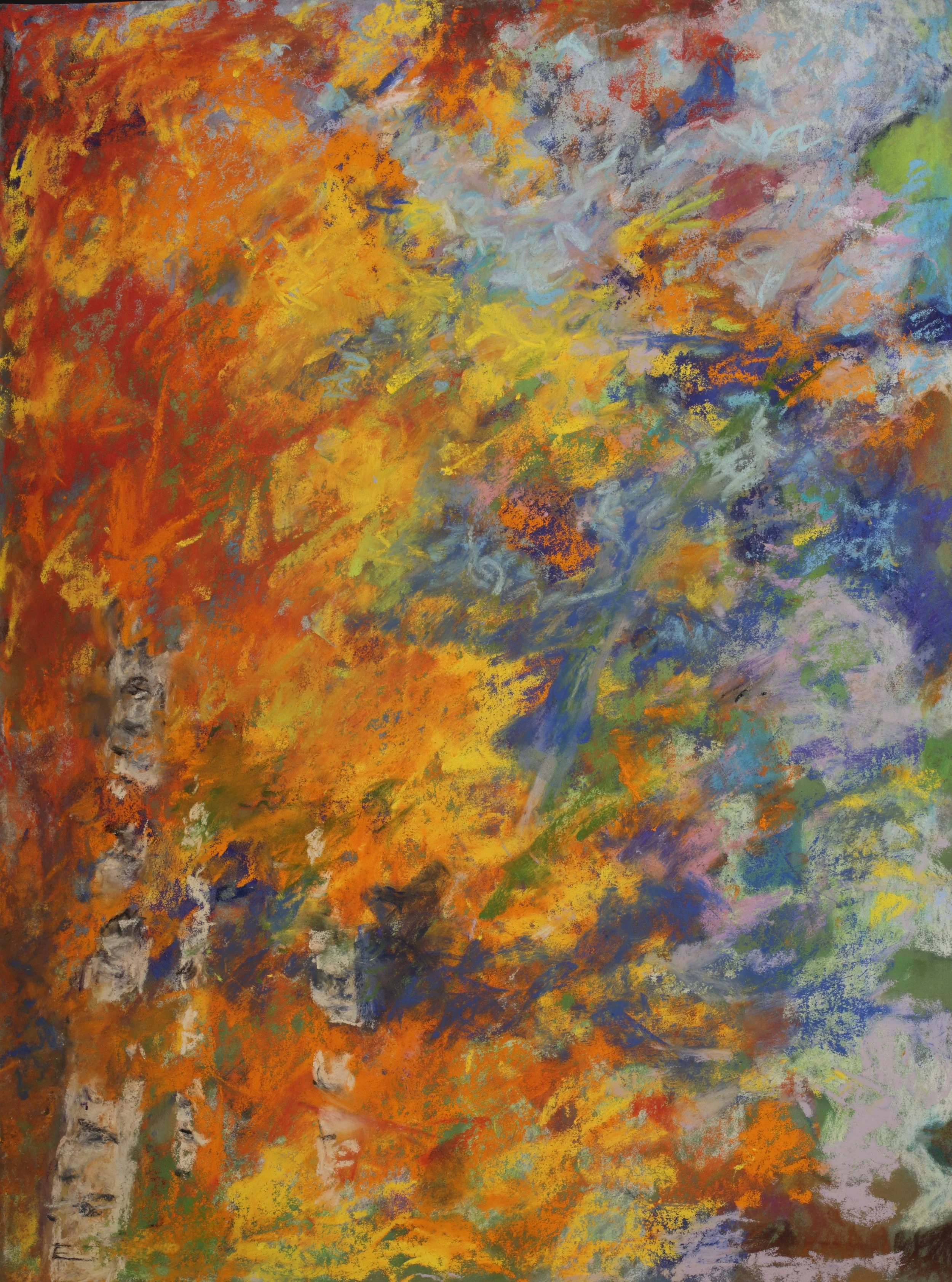 24-0262, 2025, Pastel on paper, 11 3/4" x 15 3/4"