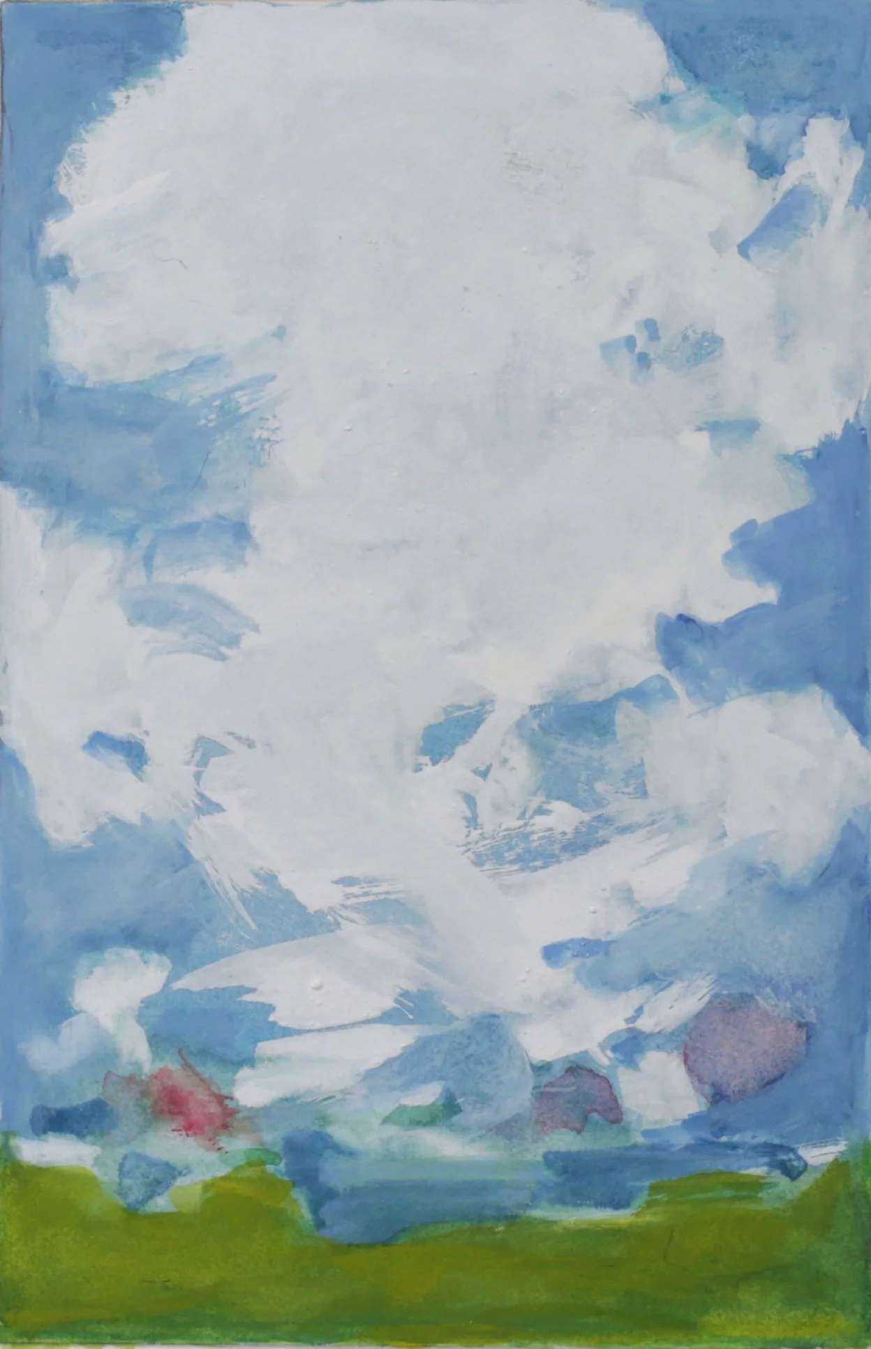 24-0324, 2022, Watercolor on paper, 6 1/4" X 4"