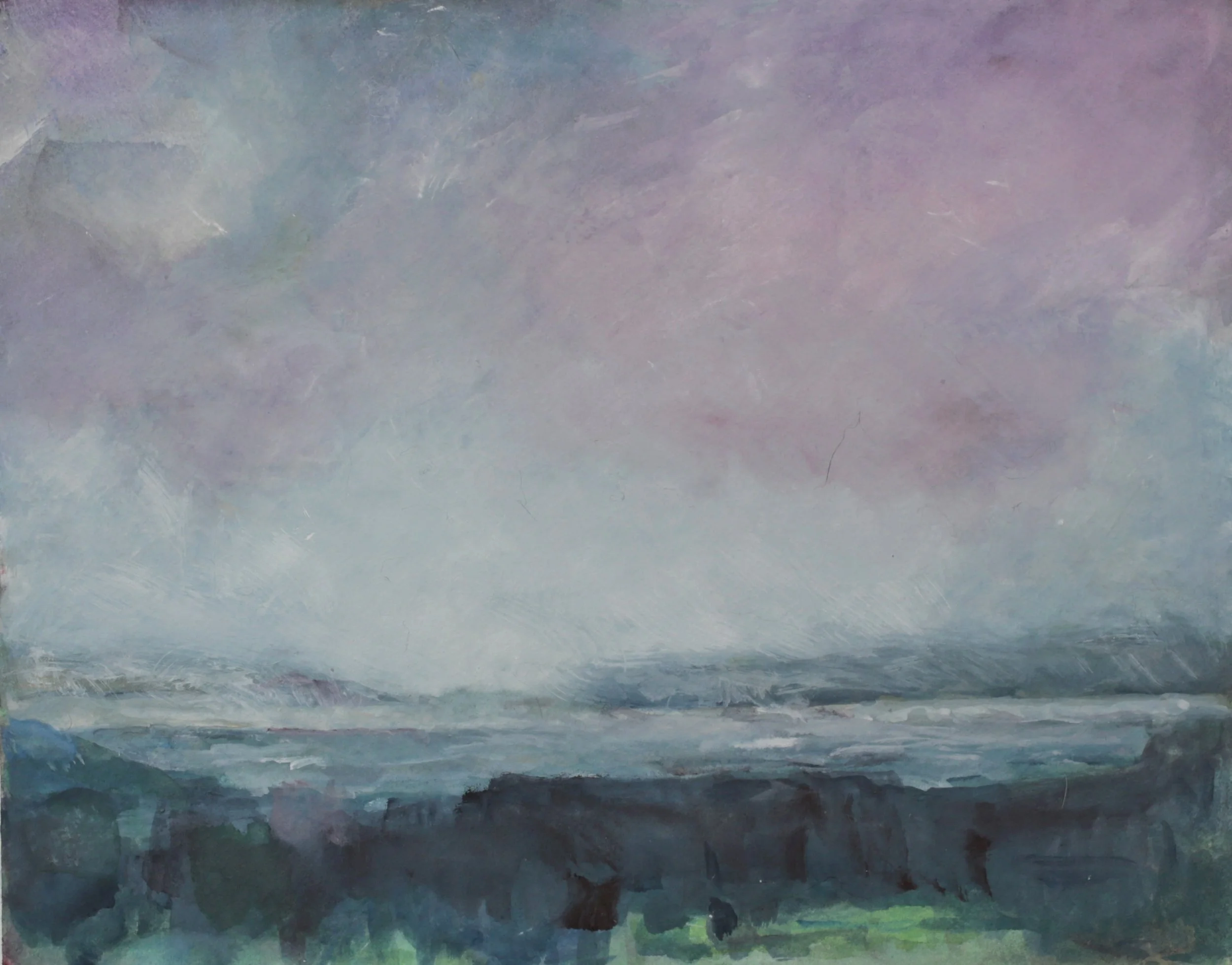 24-0330, 2024, Watercolor on paper, 11" X 15"