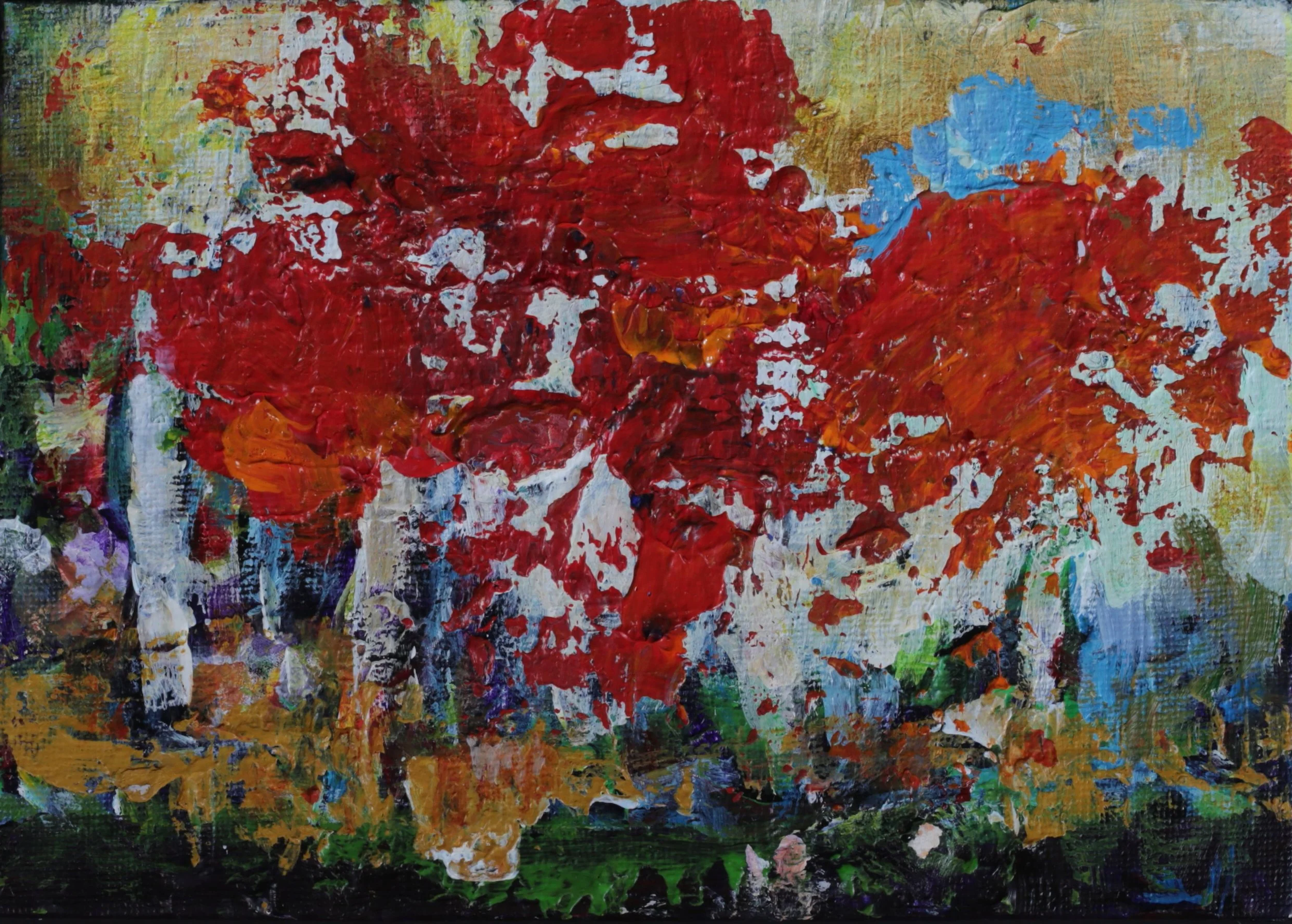 24-042, 2026, Acrylic on panel, 5" x 7"
