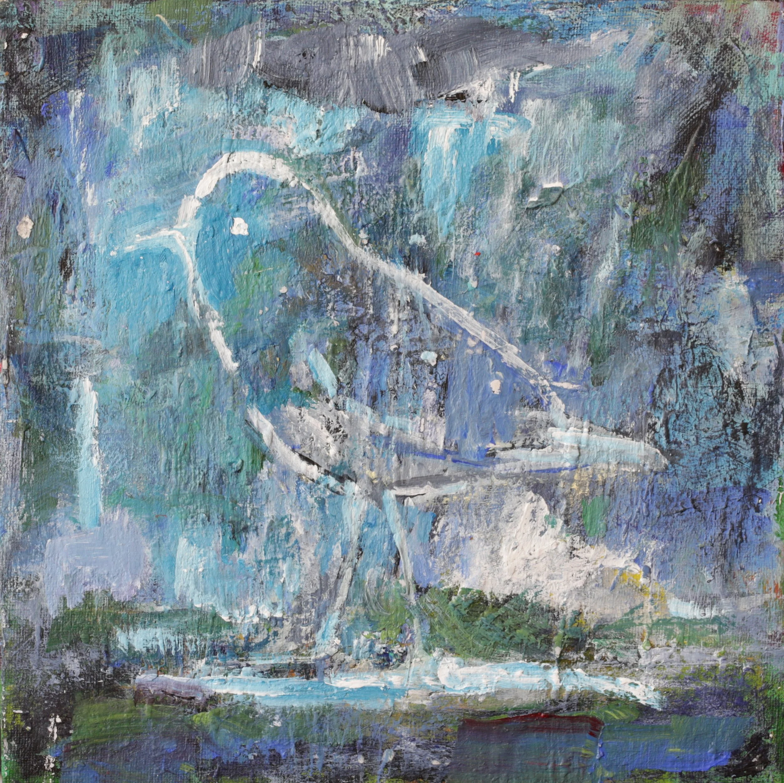 24-071, 2026, Acrylic on panel, 10" x 10"