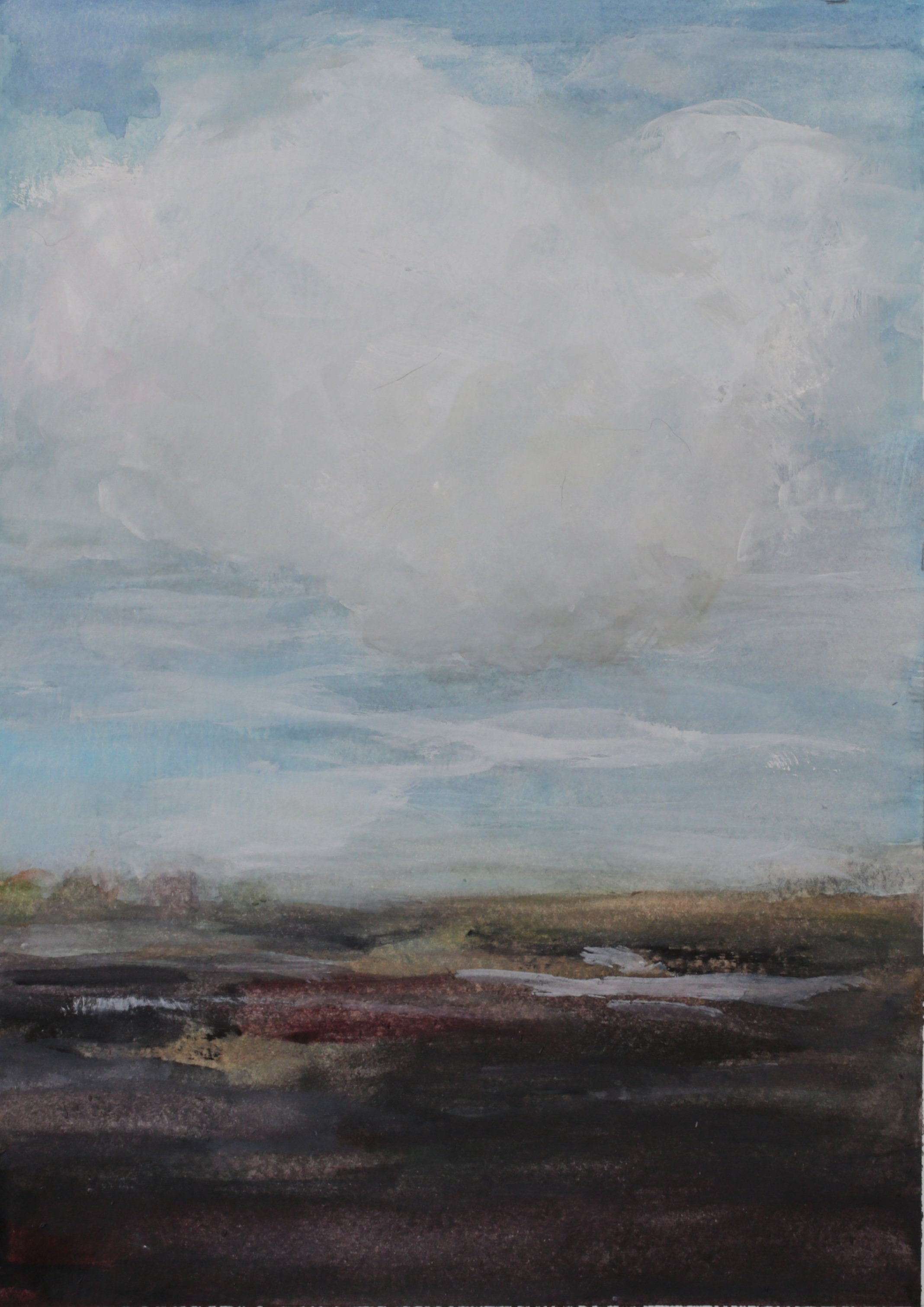 24-0331, 2024, Watercolor on paper, 10" X 7"