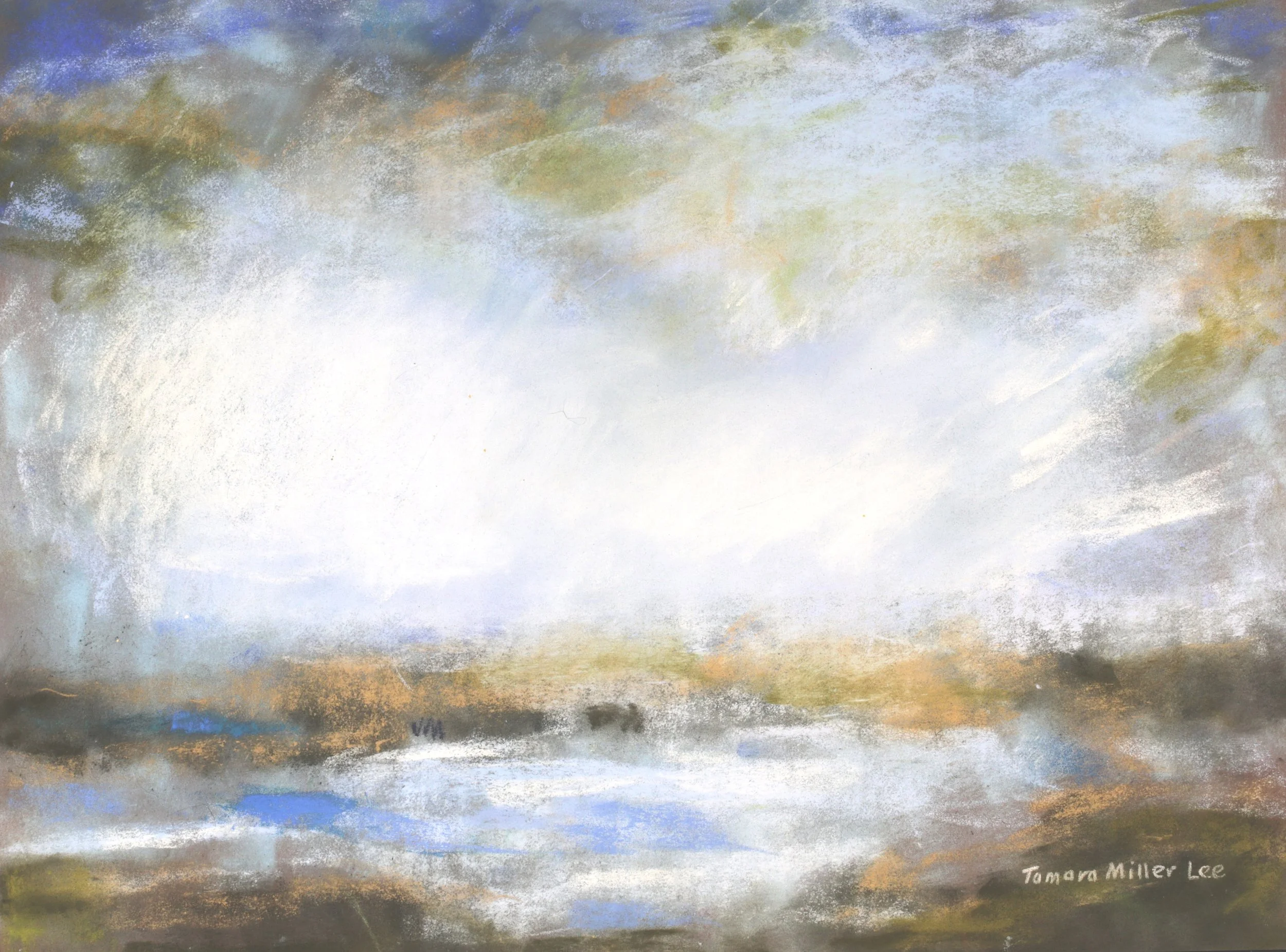 24-0242, 2023, Pastel on paper, 11 3/4" x 15 3/4"