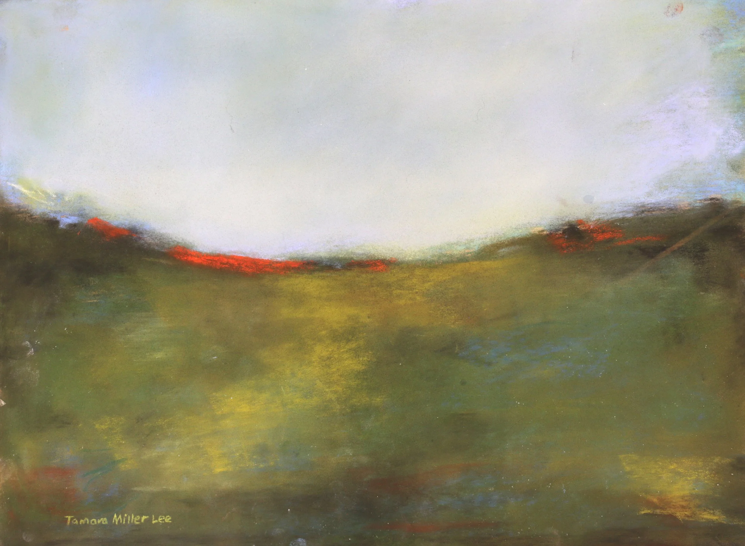 24-0243, 2023, Pastel on paper, 11 3/4" x 15 3/4"