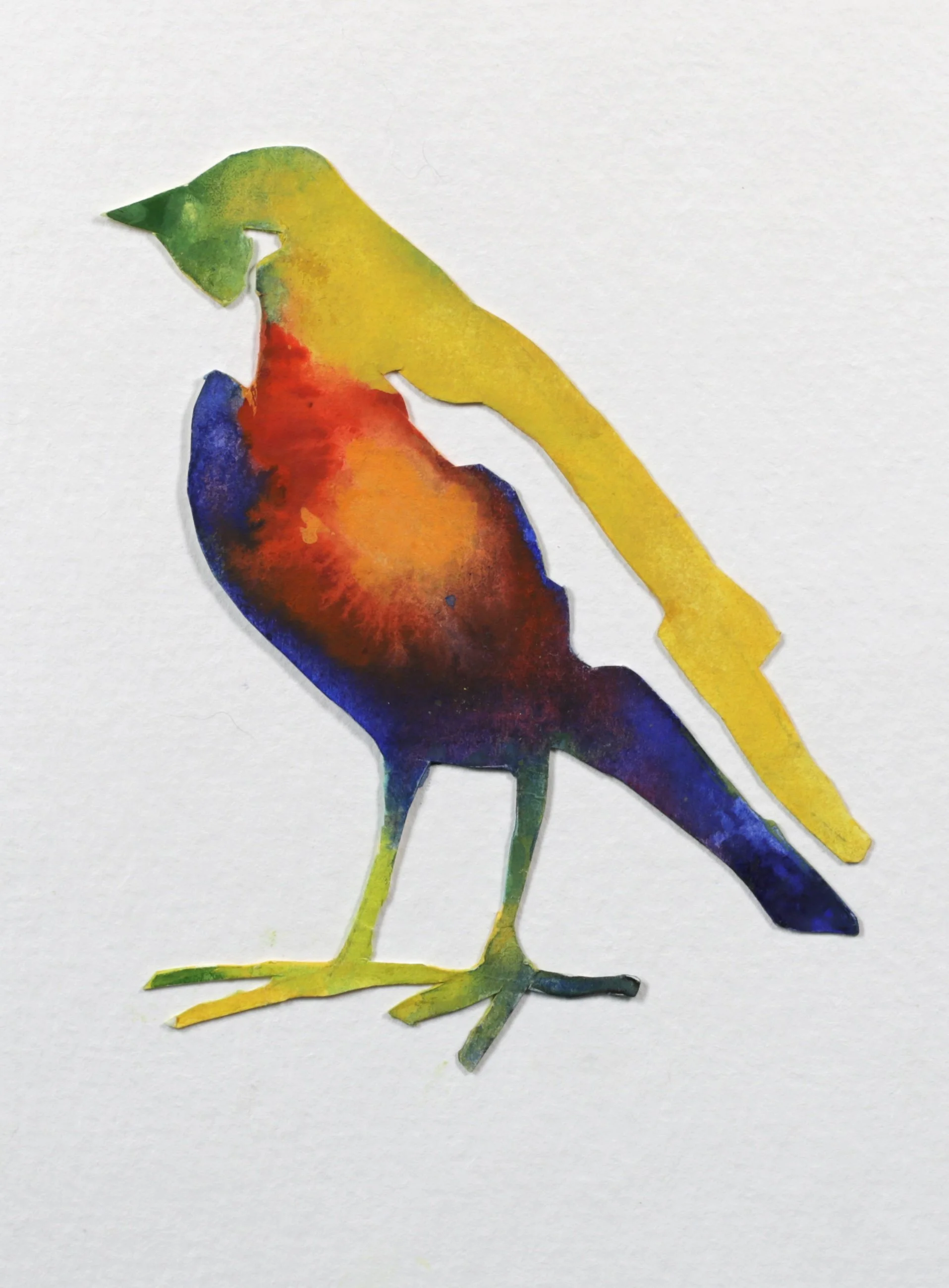 25-0379, 2024, Watercolor on paper, 5" X 7"