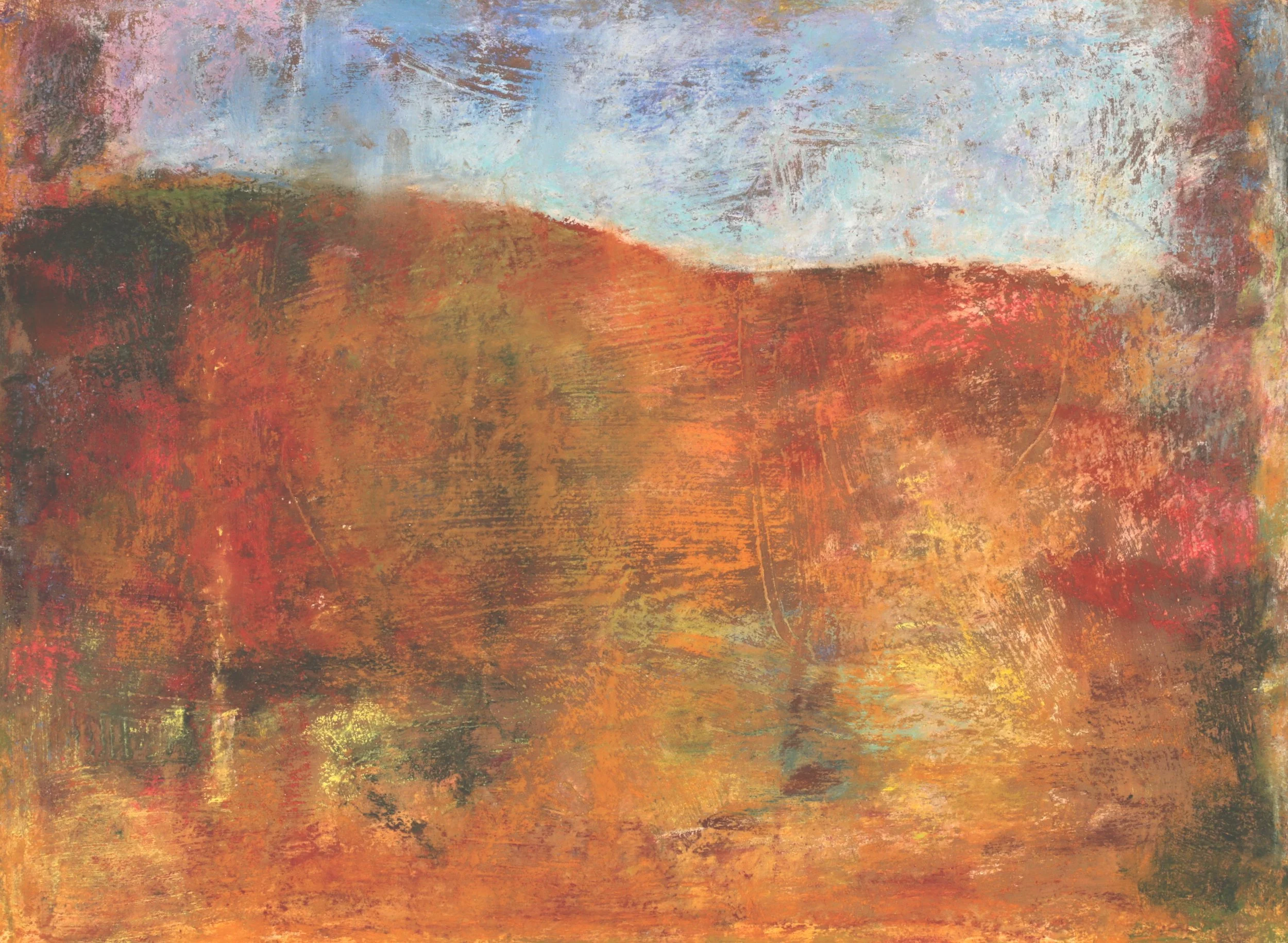 24-0253, 2024, Pastel on paper, 11 1/4" x 15 "