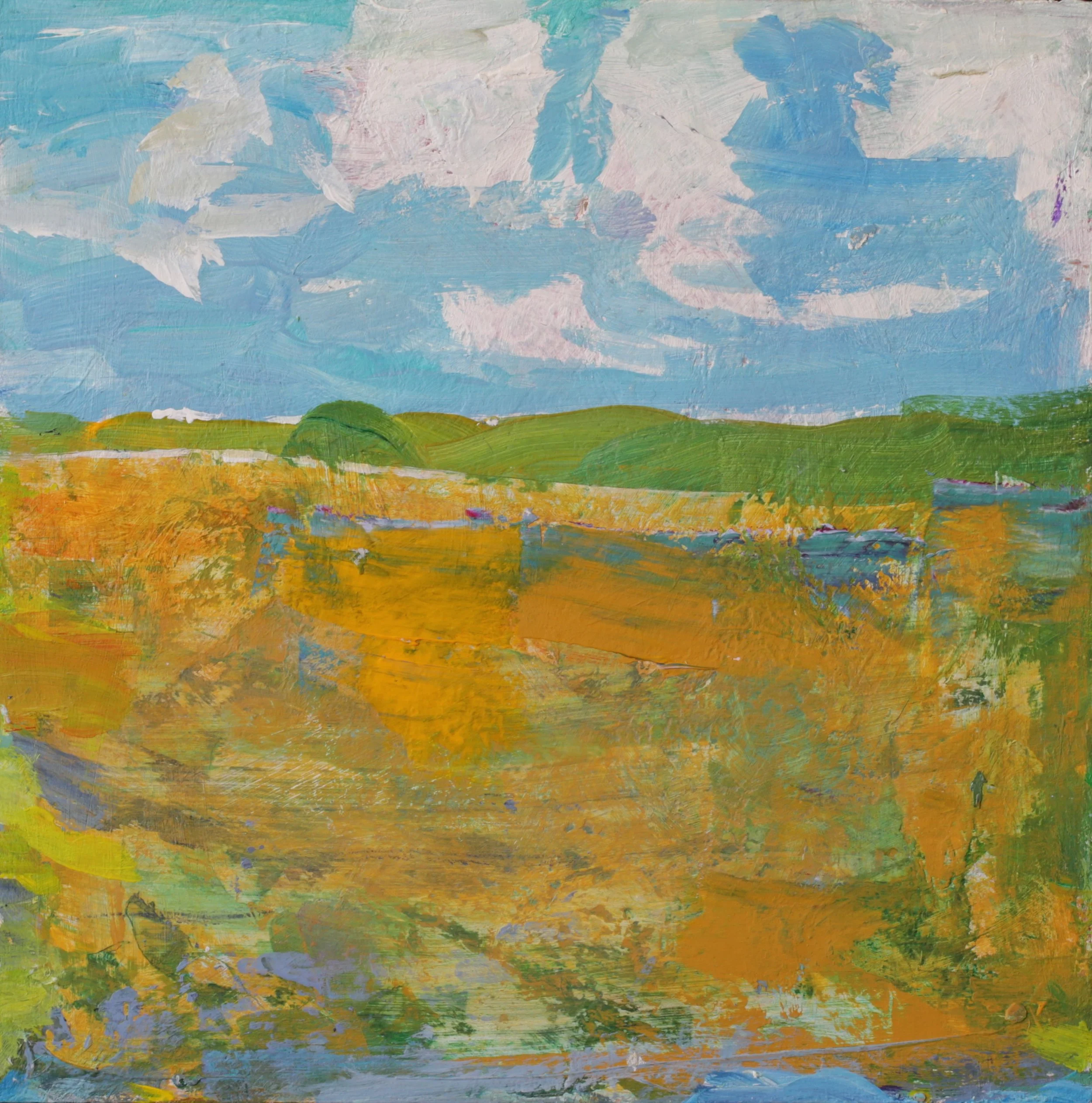 24-053, 2025, Acrylic on board, 10" x 10"