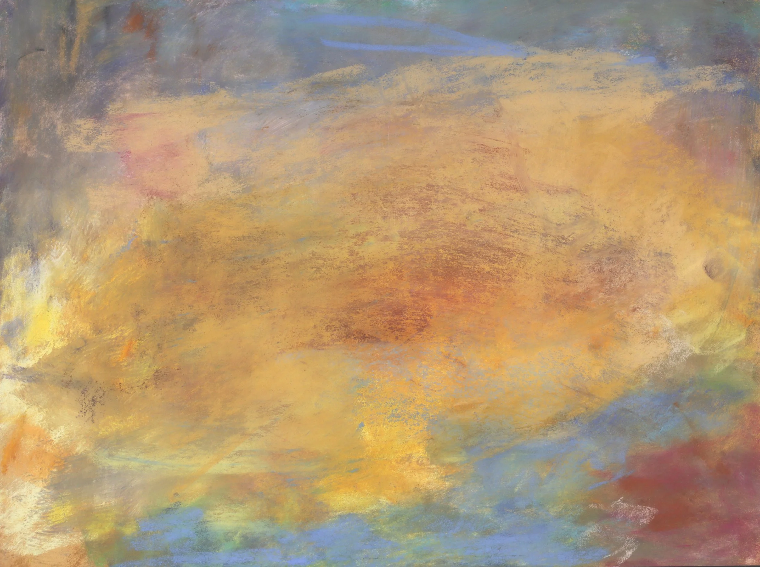 24-0258, 2024, Pastel on paper, 11 3/4" x 15 3/4"