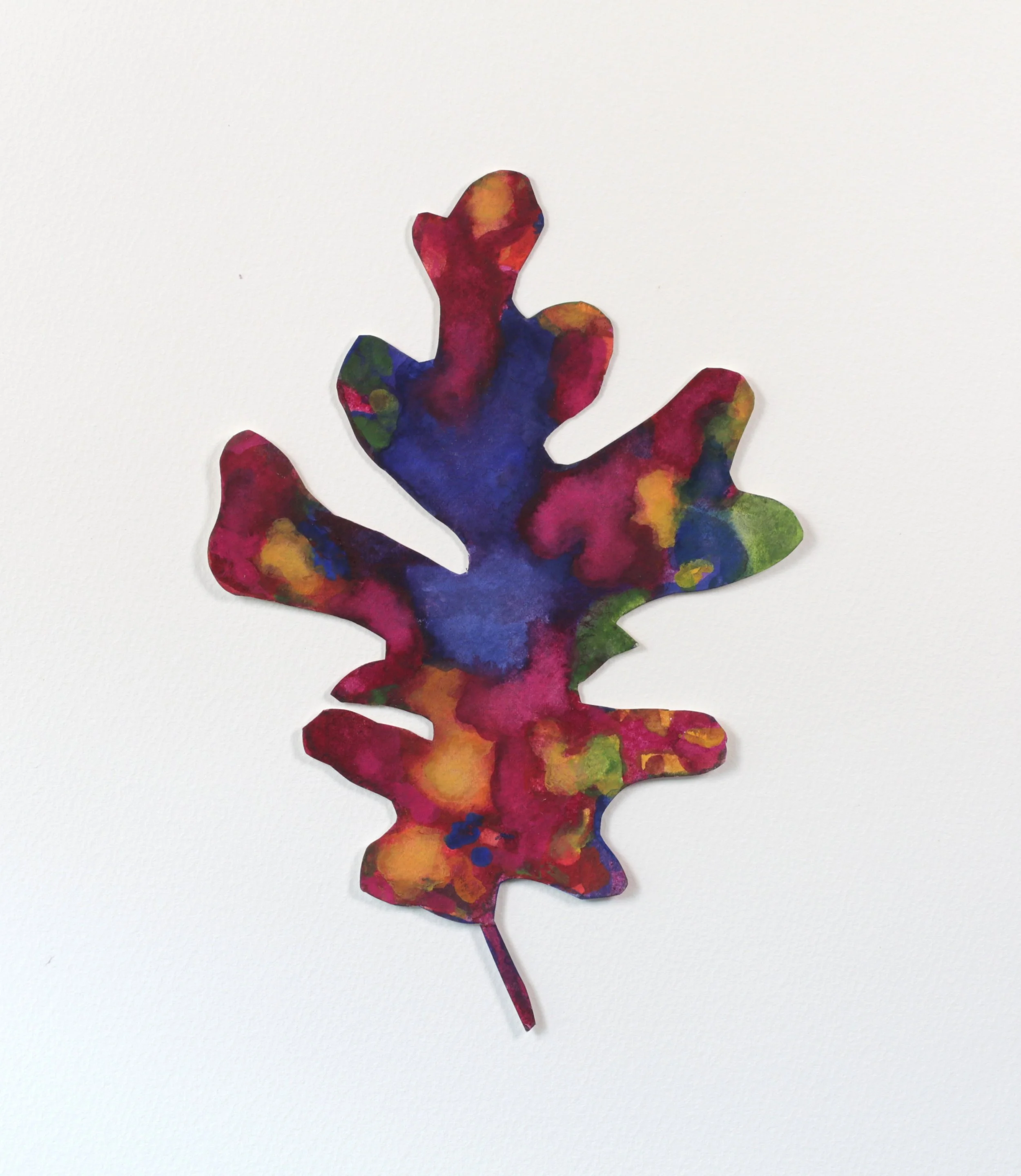 24-0377, 2019, Watercolor on paper, 12" X 9"