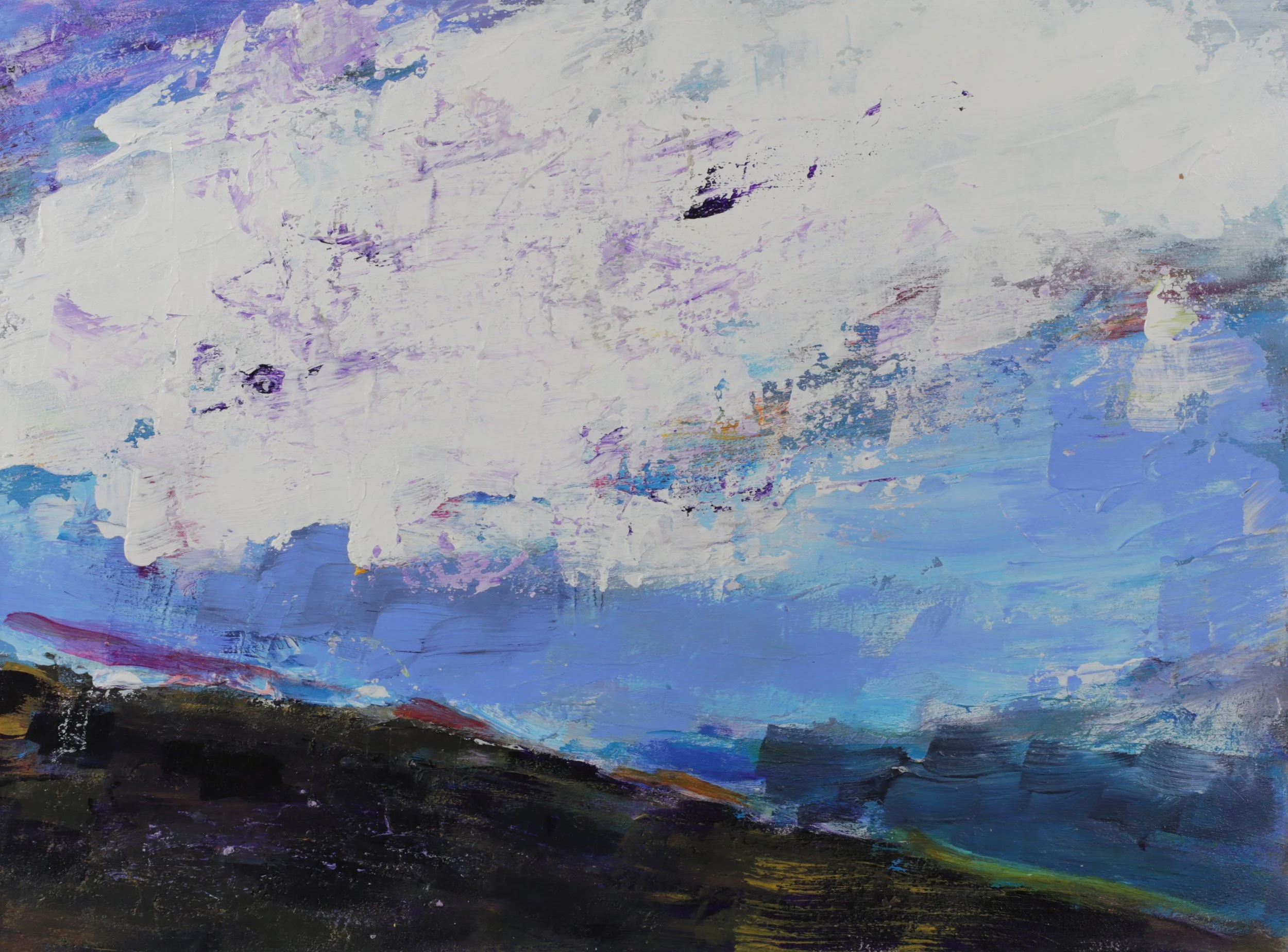 24-031, 2026, Acrylic on board, 12" x 16"