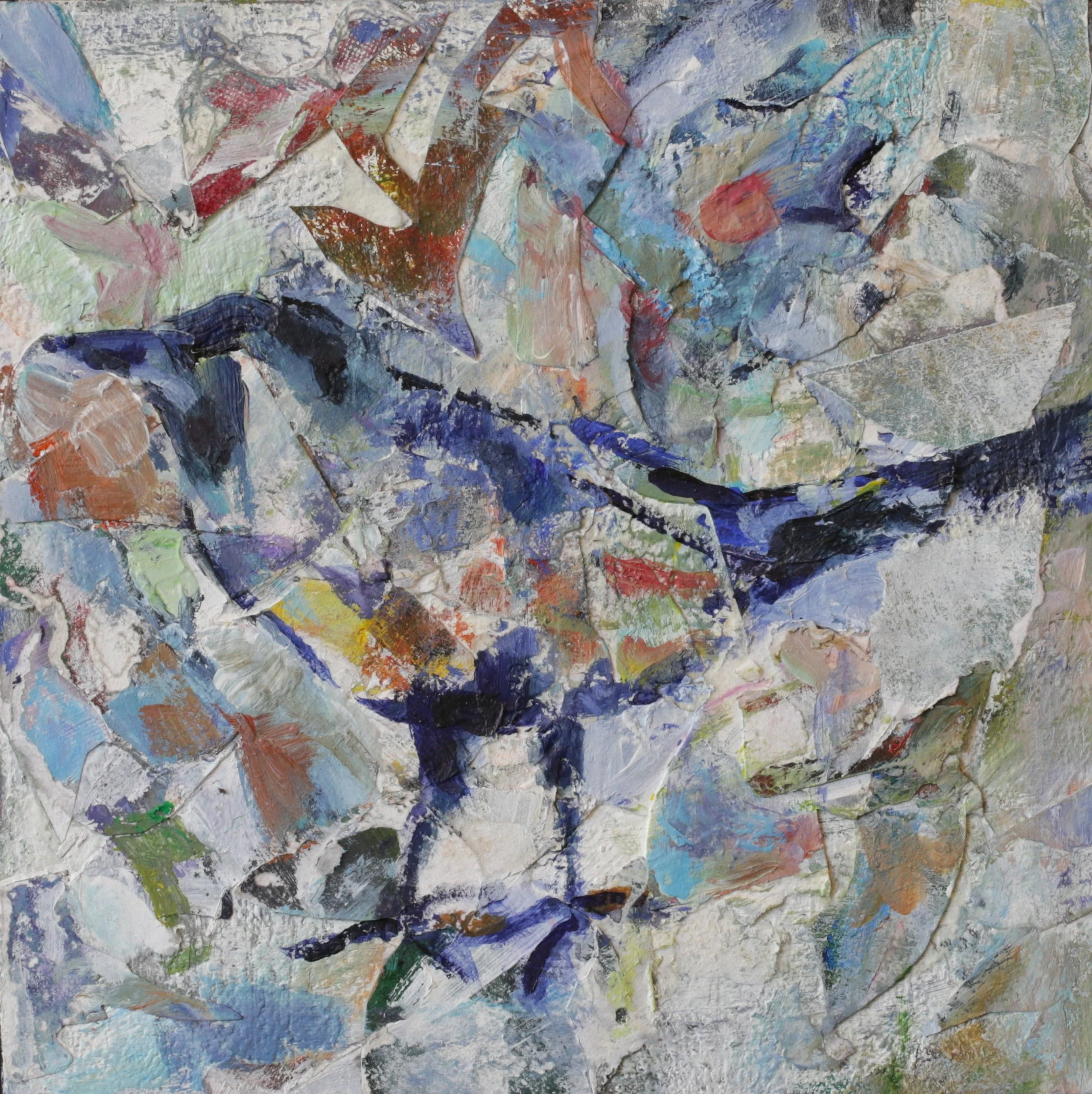 24-058, 2026, Acrylic on panel, 8" x 8"