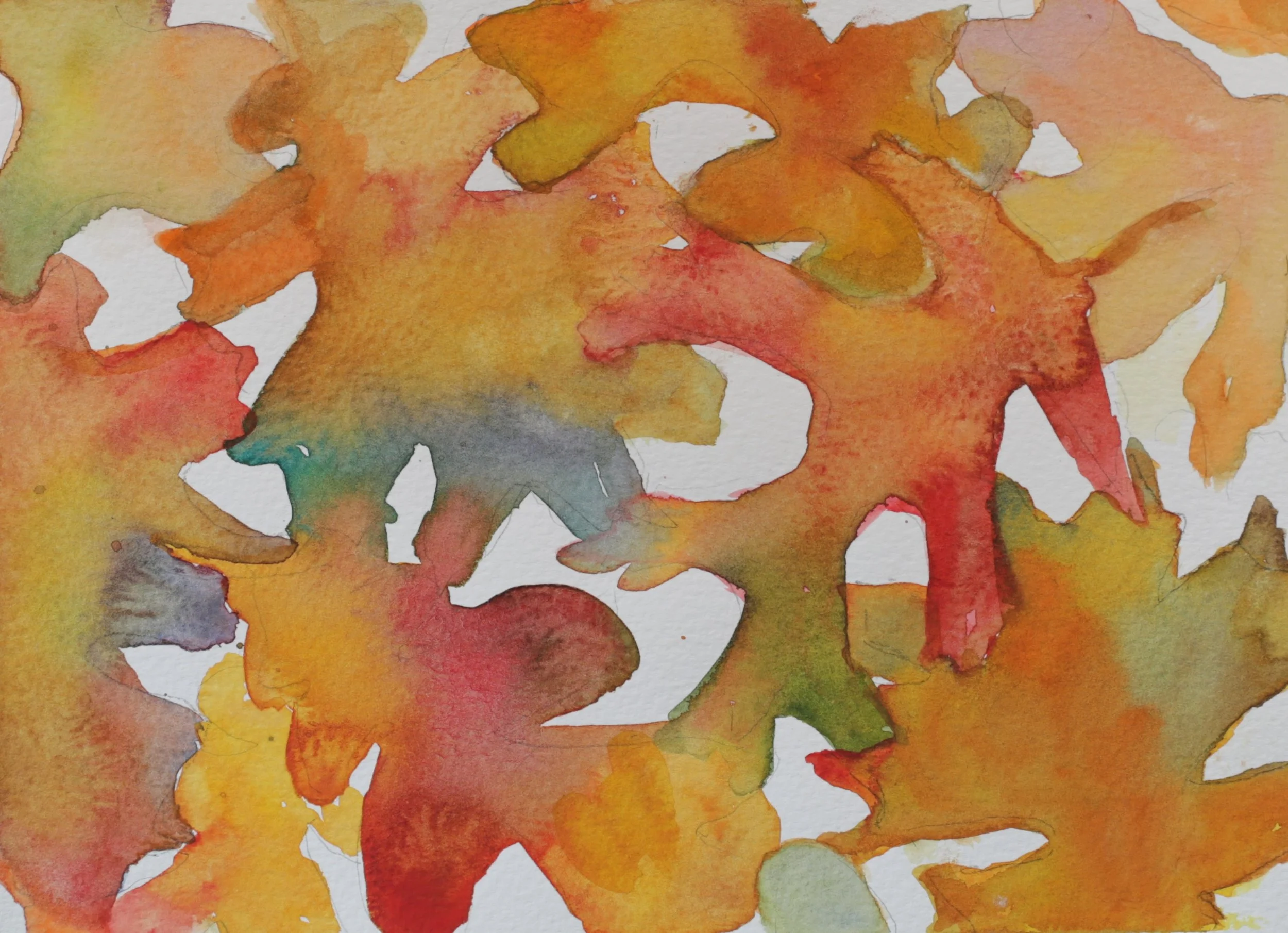 26-0318, 2024, Watercolor on paper, 7 1/2" X 10 1/2"