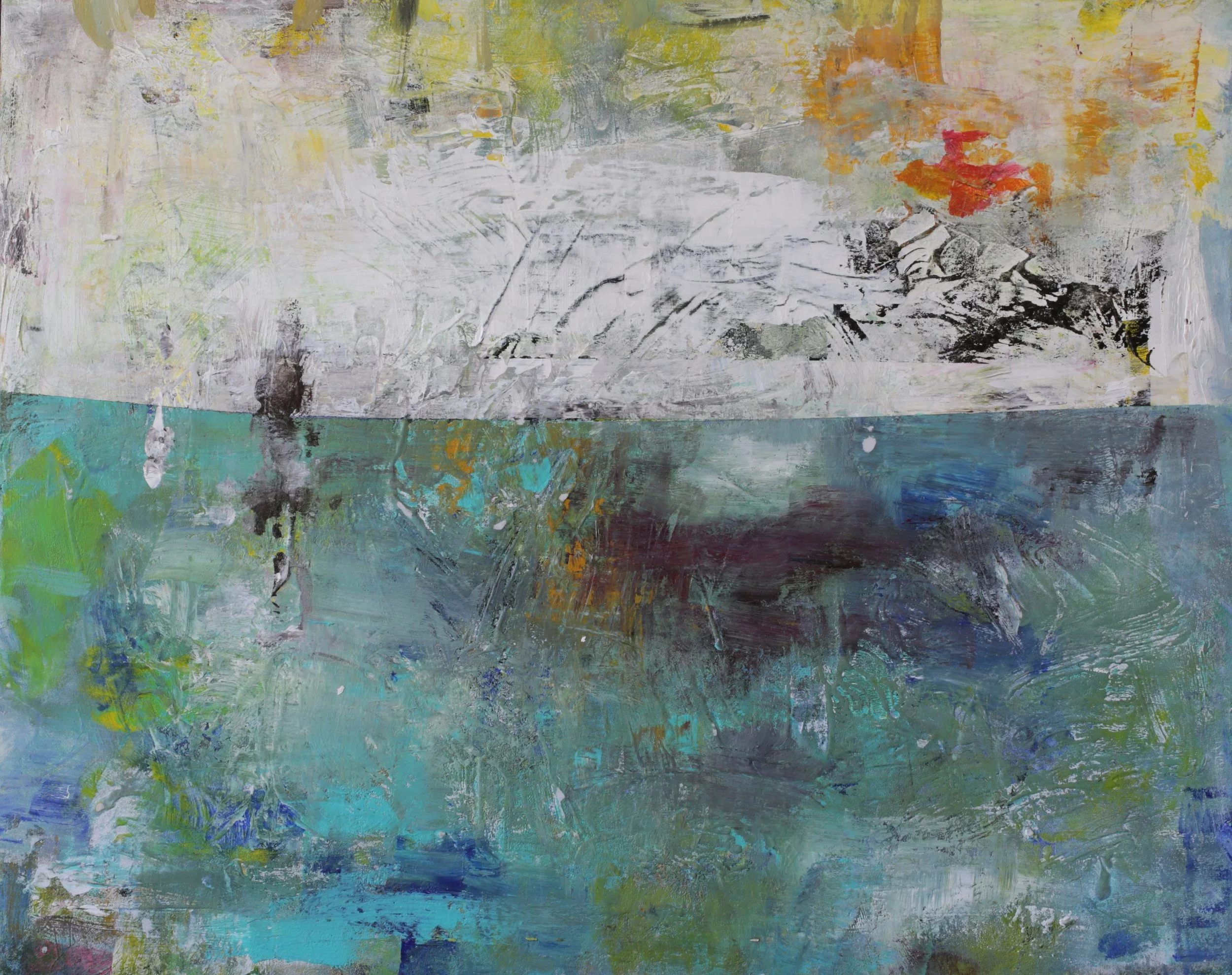 24-087, 2025, Acrylic on board, 16" x 20"