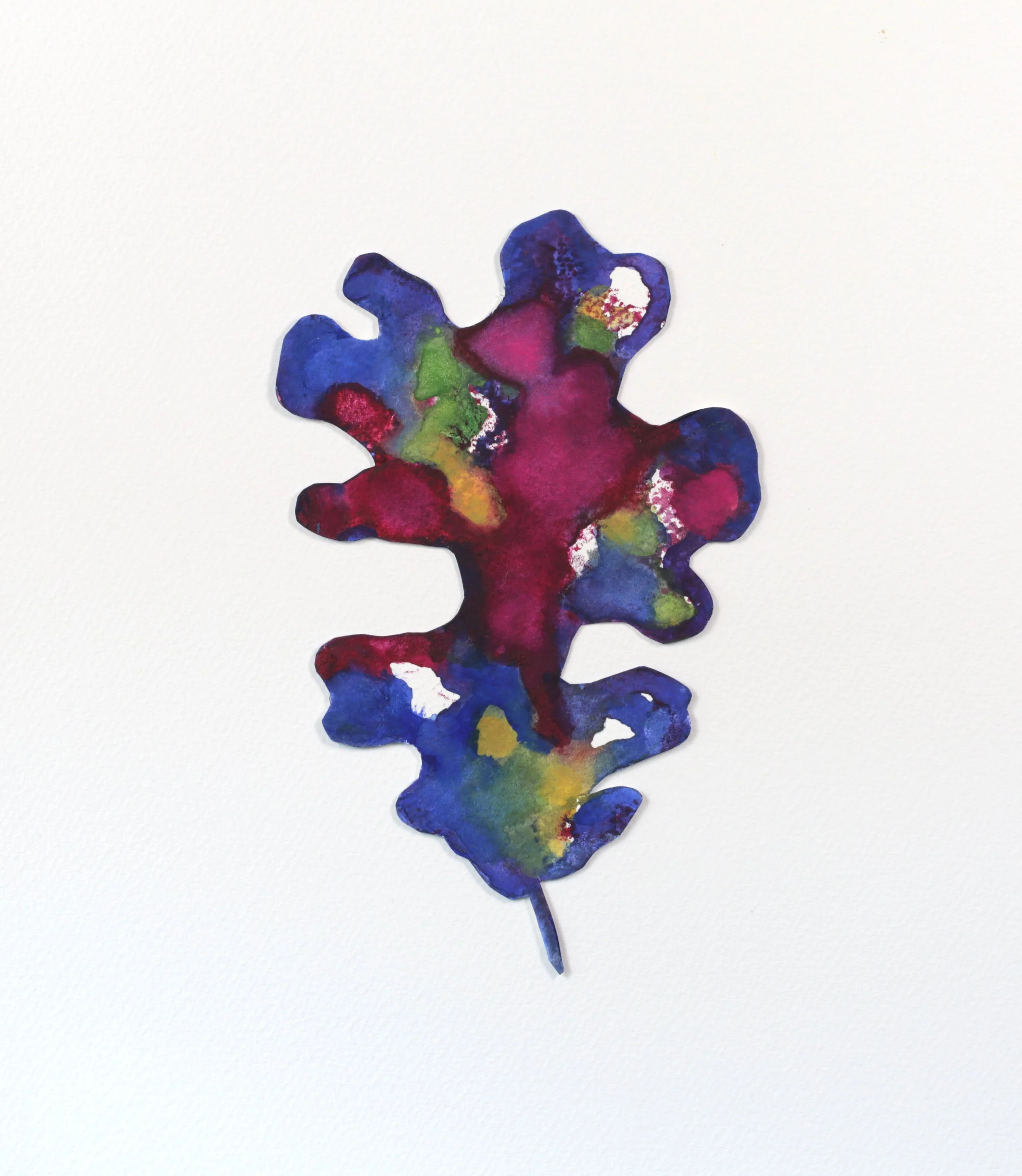 24-0375, 2019, Watercolor on paper, 12" X 9"