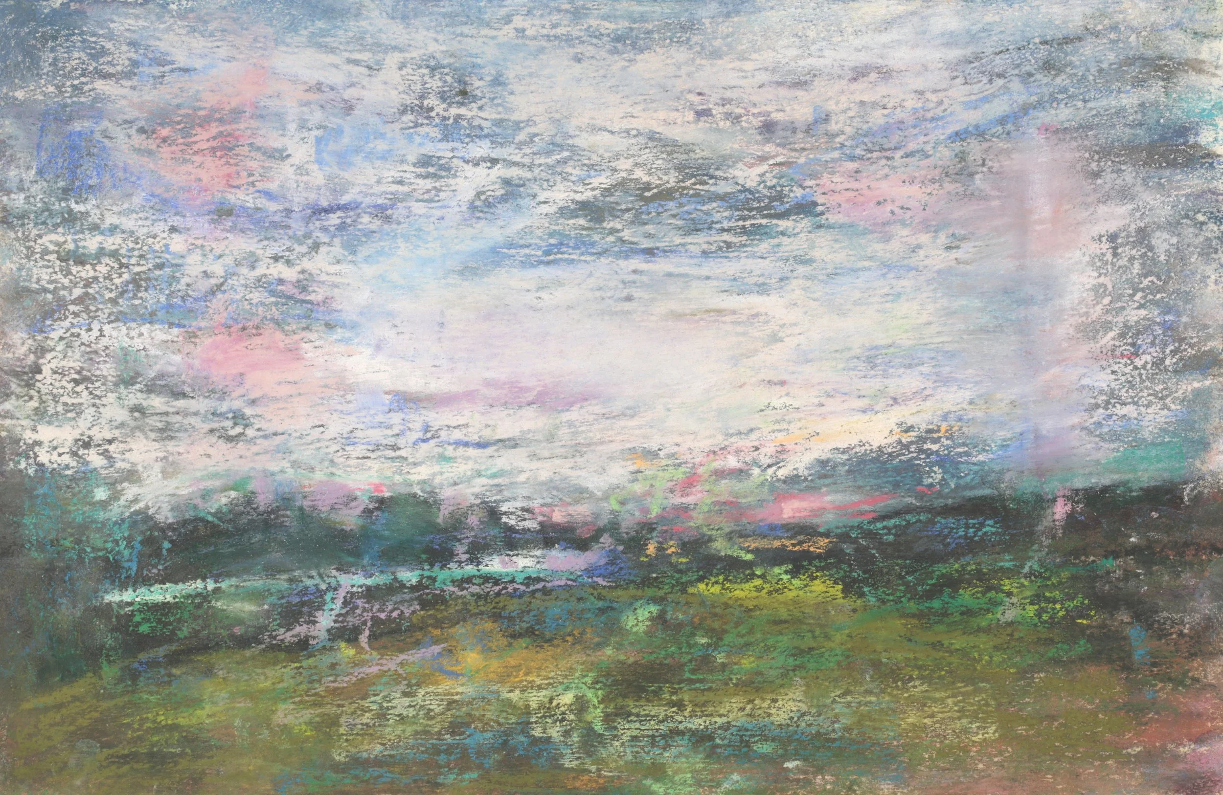 24-0248, 2025, Pastel on paper, 12" x 18"