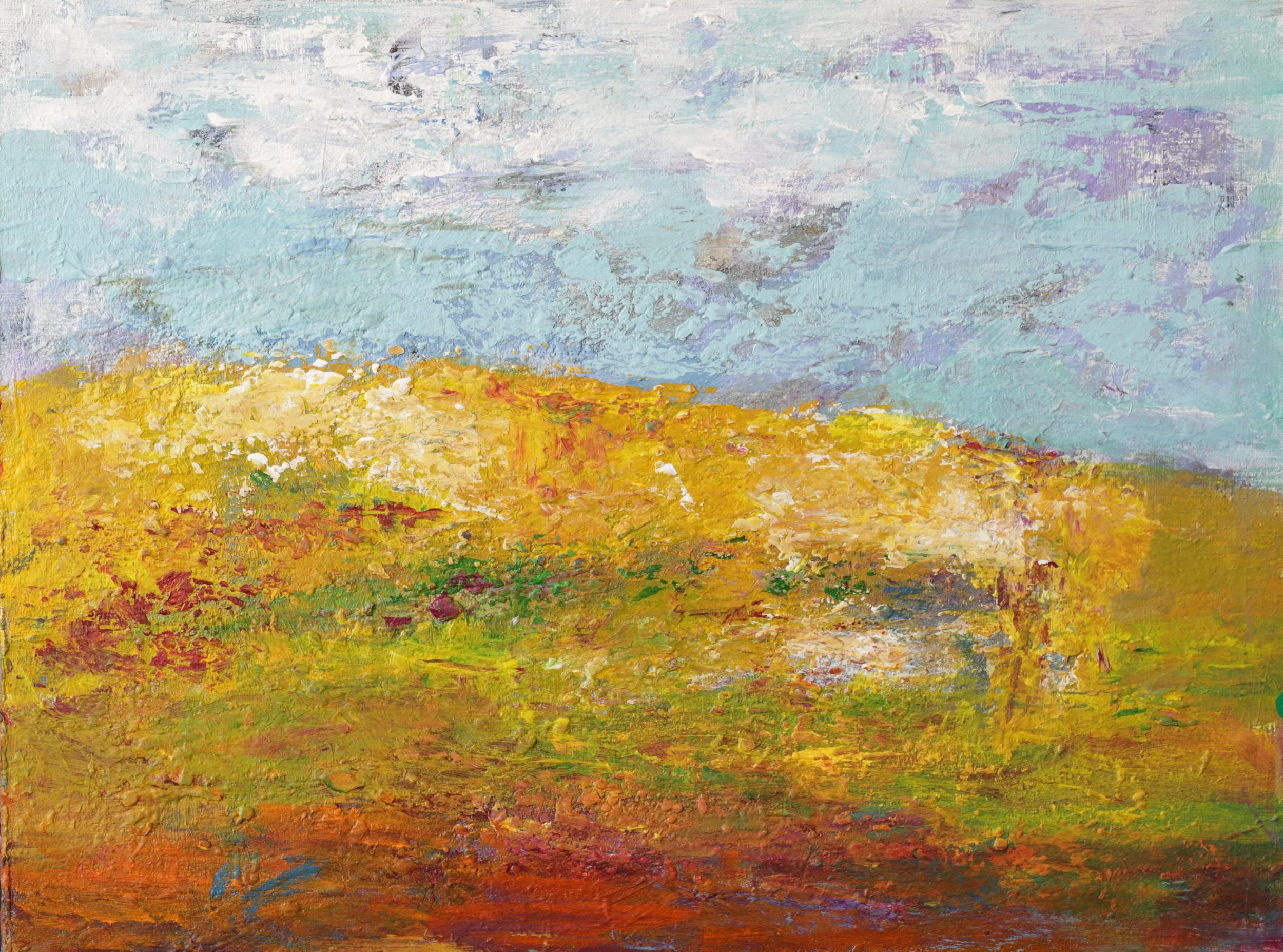 24-075, 2026, Acrylic on panel, 12" x 16"