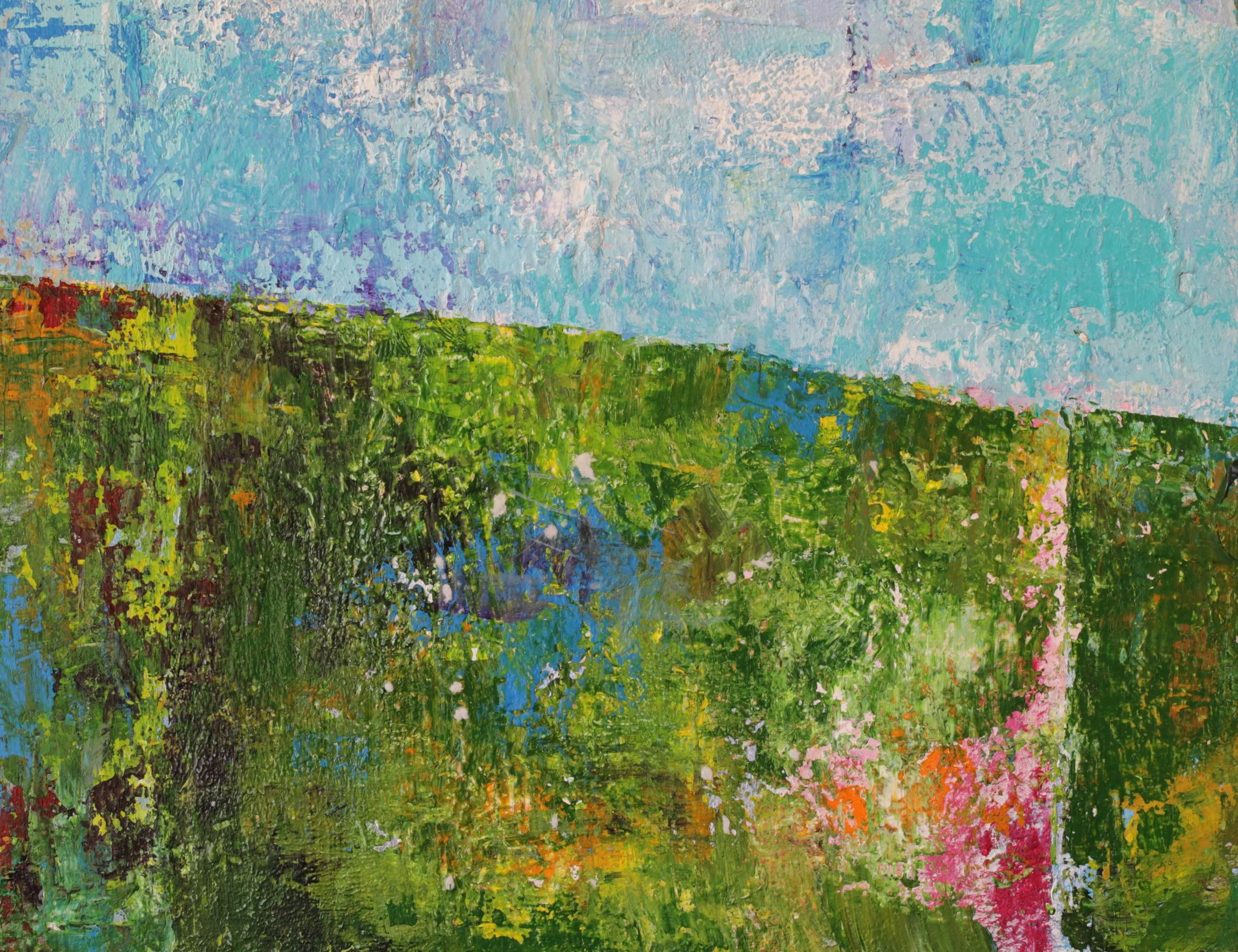 24-065, 2017, Acrylic on board, 11" x 14"