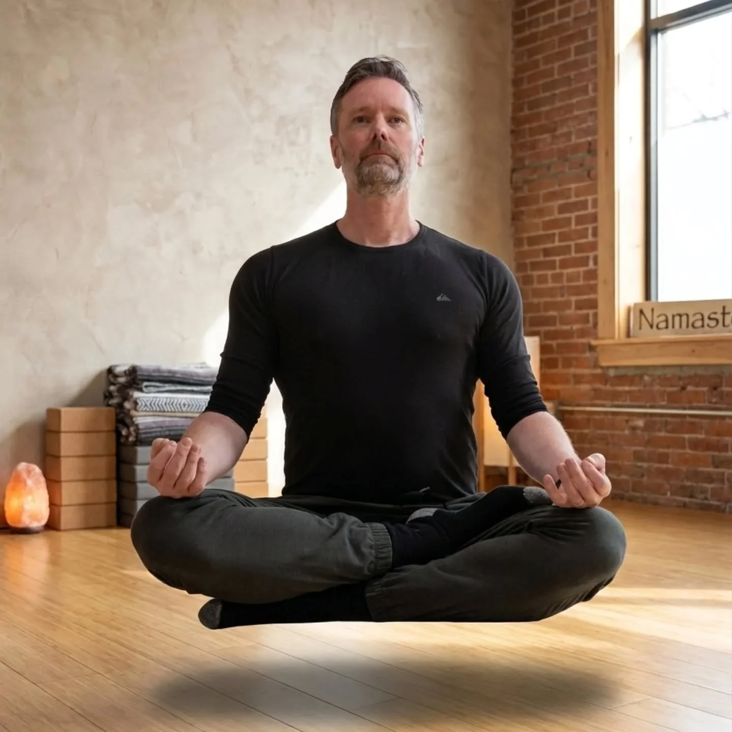 LEVITATE YOUR PRACTICE. LITERALLY.

​The future of yoga is here. We are thrilled to introduce the world&rsquo;s first Mag-Lev Studio Floor.
​Yes, it's real. Utilizing medical-grade superconductive magnets embedded beneath our studio, we are completel