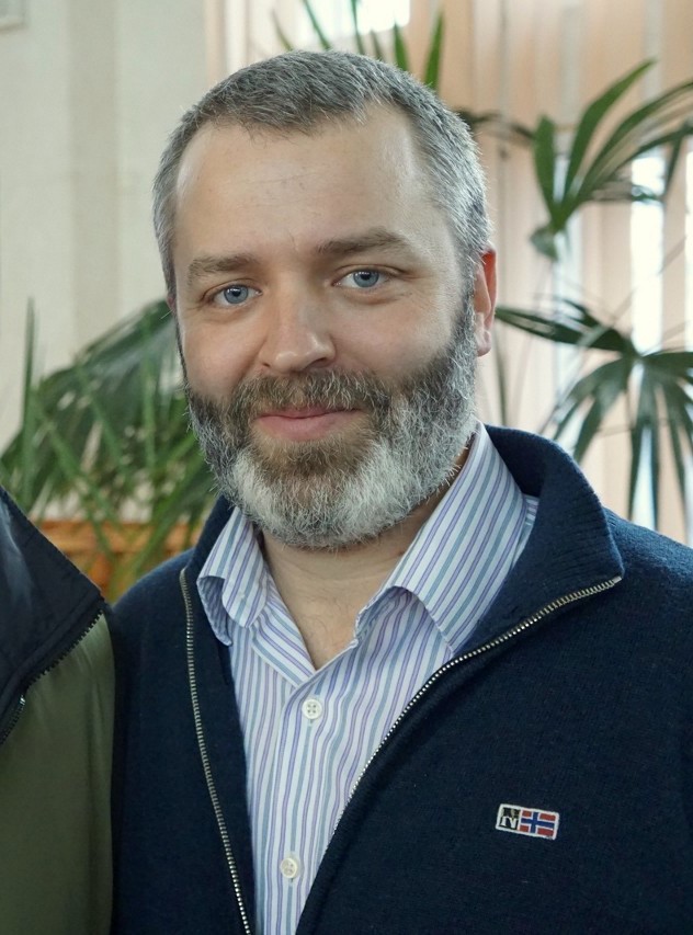 Our son Caleb who lives in Ukraine with his family where he teaches the Bible.