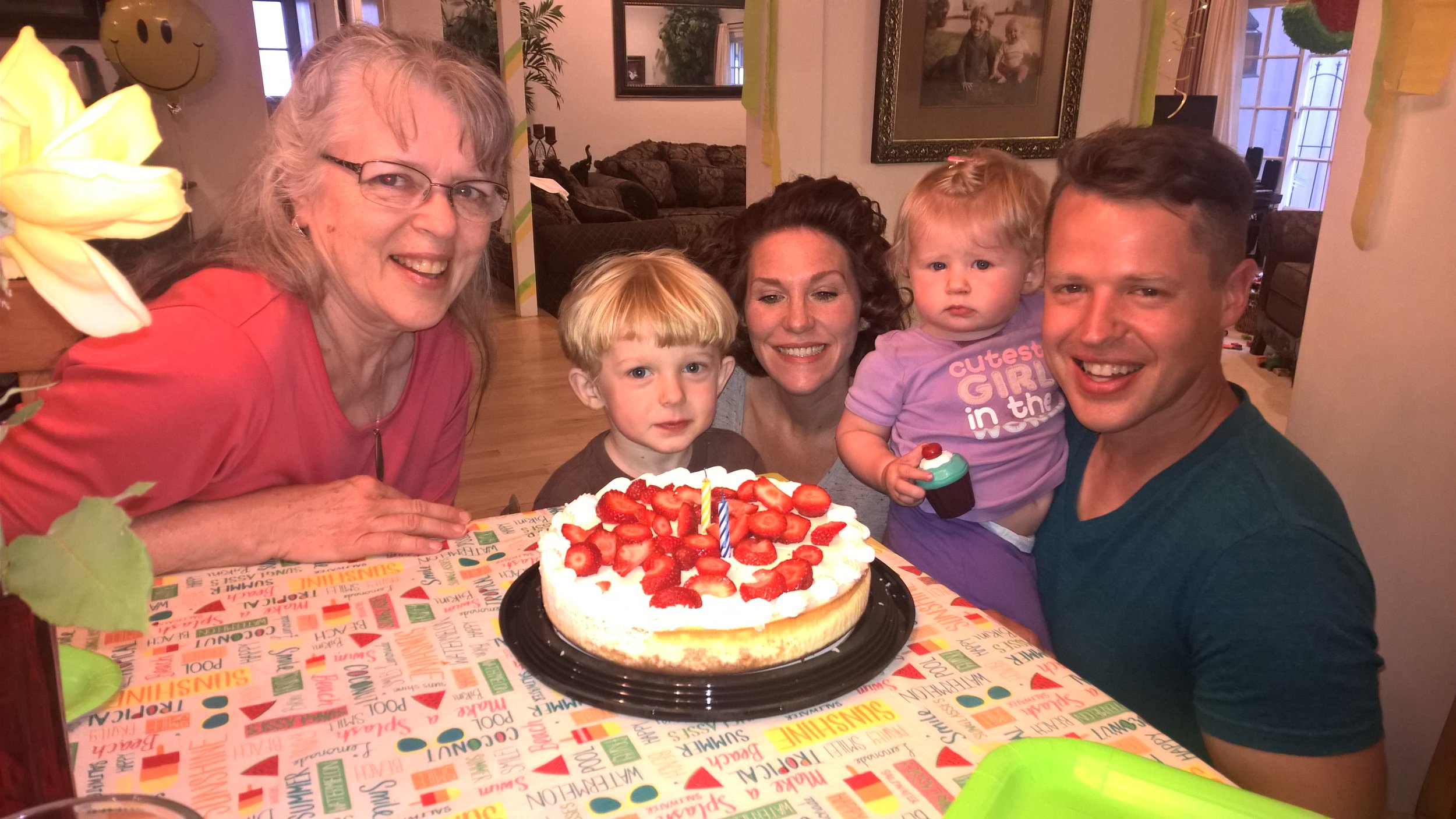 Surprise visit for Ezra's 36th birthday in LA this week as we remembered his birth on Mother's Day.