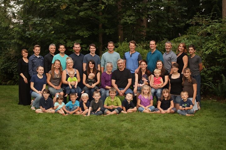 We have added six more grandchildren since this picture was taken 2 1/2 years ago. Now another sweet baby is on the way.