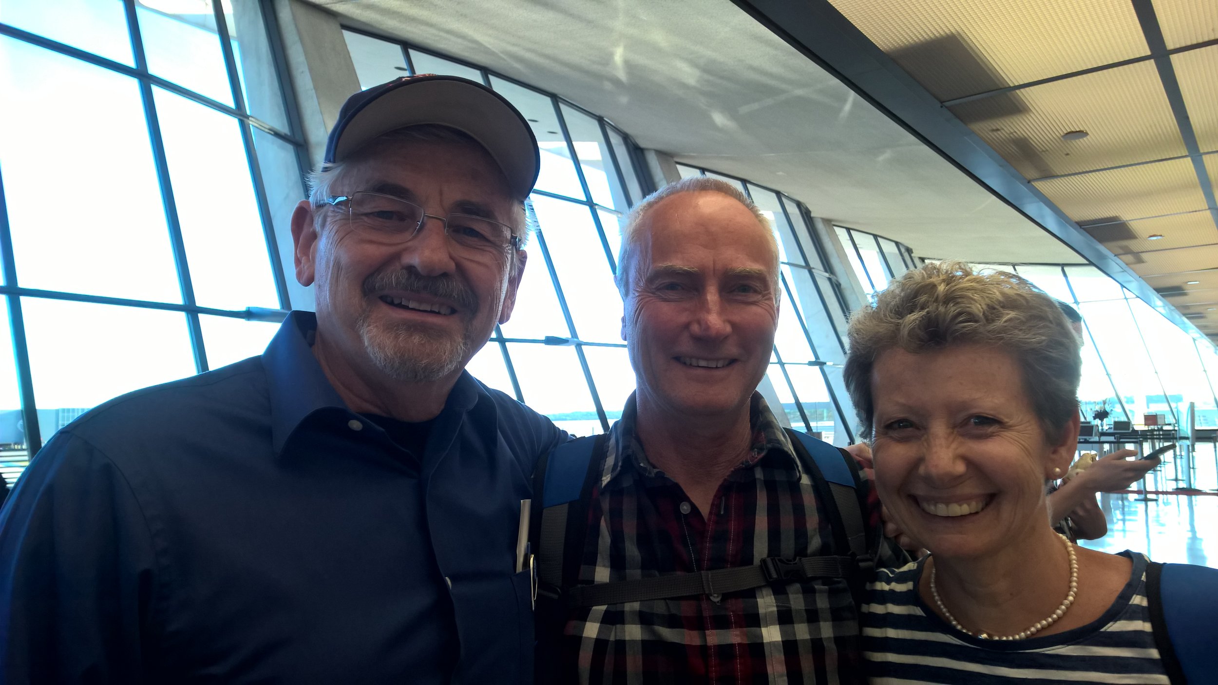 Meeting our new Irish friends John and Cricket who are national youth leaders.
