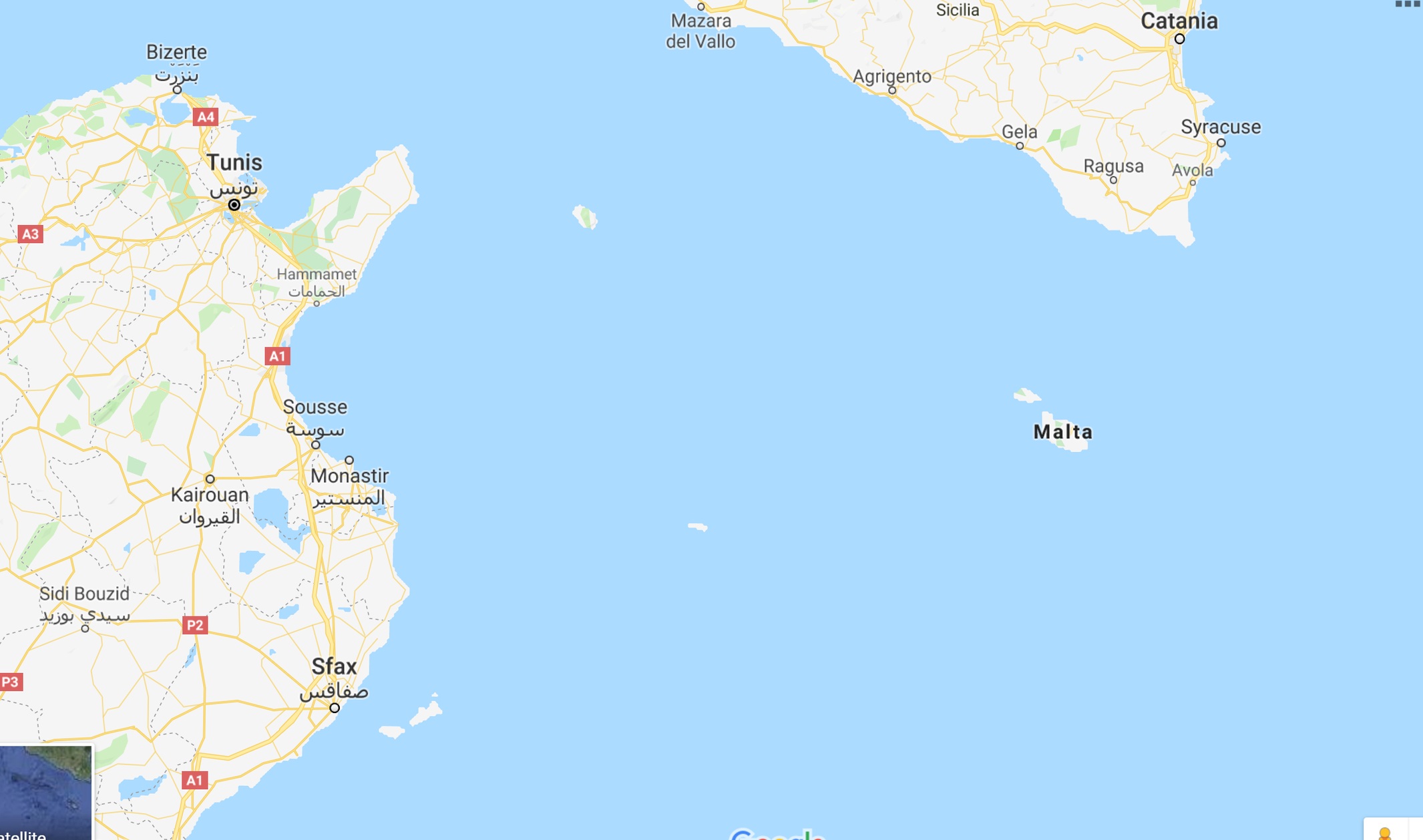 Malta is a tiny island nation between Africa and Italy in the middle of the Mediterranean Sea.