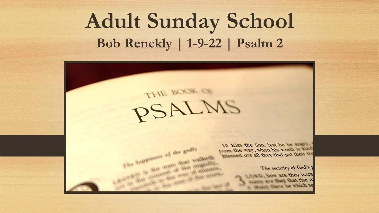 Adult Sunday School
