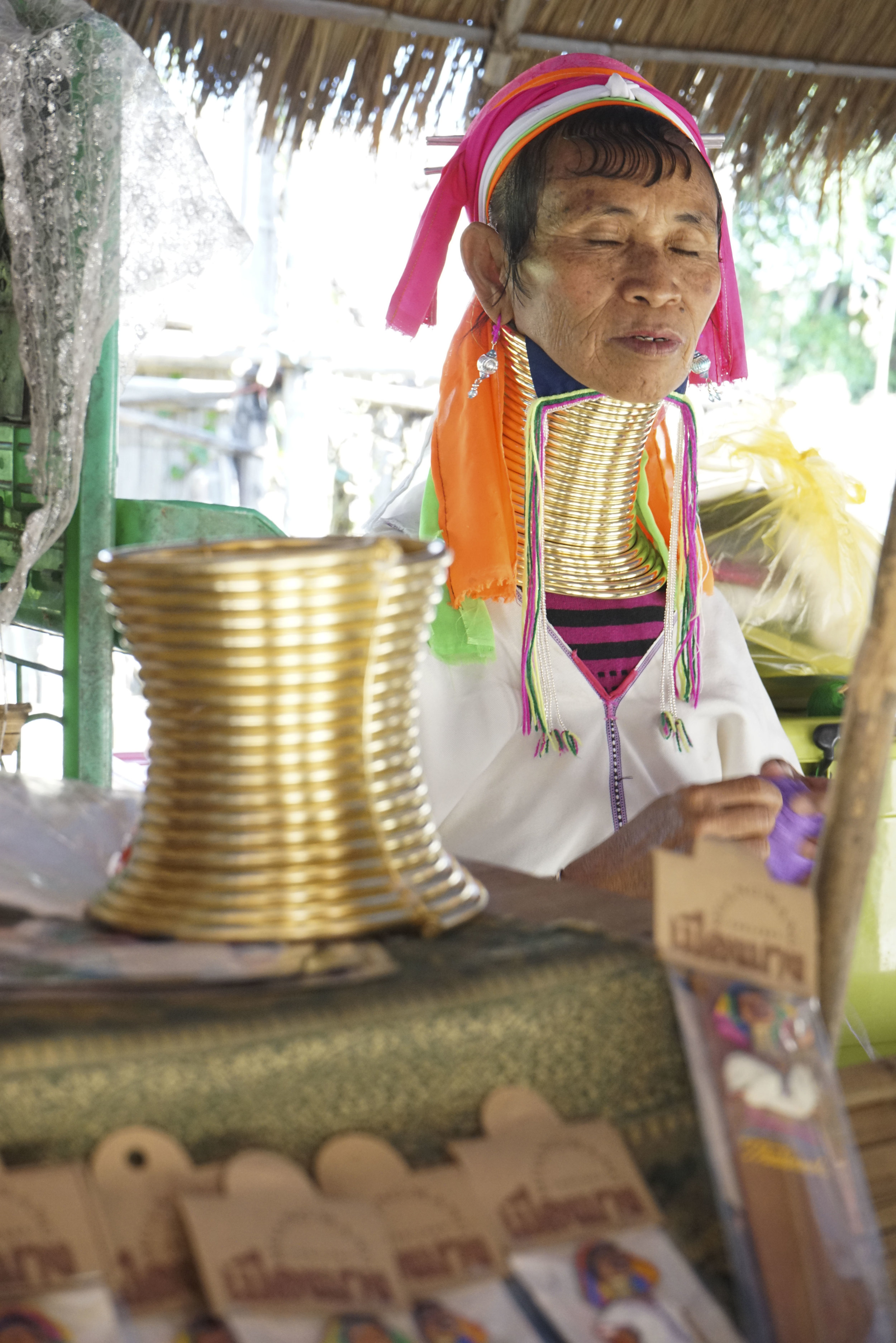 Visiting the Karen Long Neck Village - Shannon Did What?